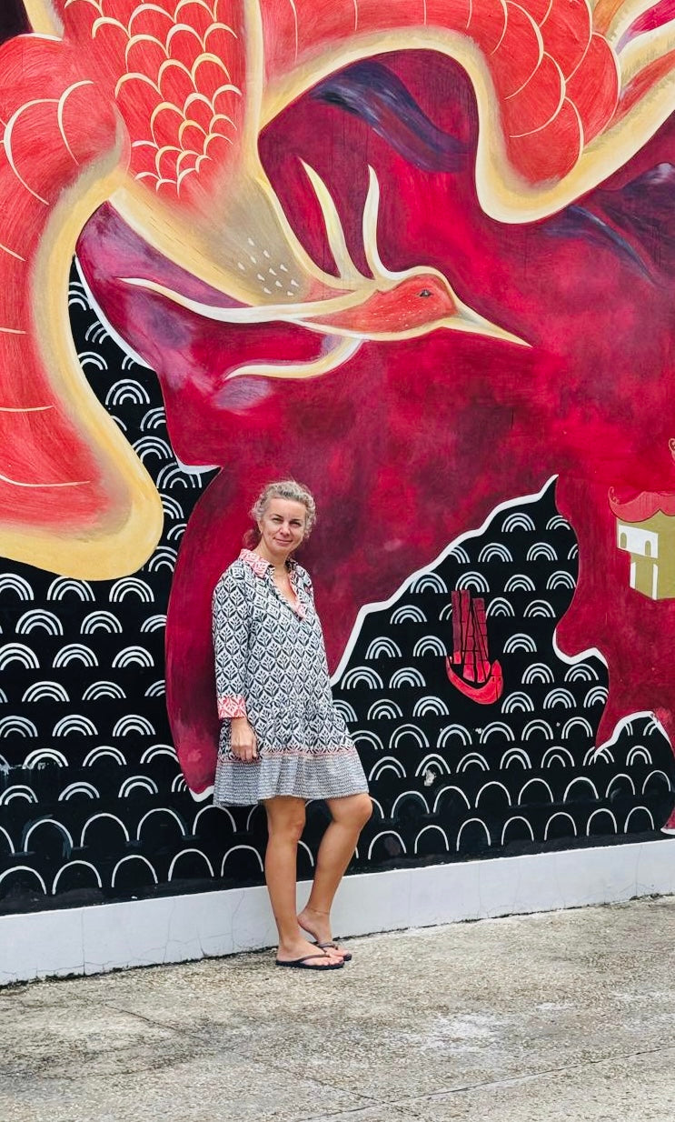 summer dress; beach dress; shirt dress ; casual dress ;cotton dress ;everyday dress; midi dress; viscos dress ;colorful dress ; relax dress; comfortable dress; sustainable fashion ; slow fashion; eco friendly