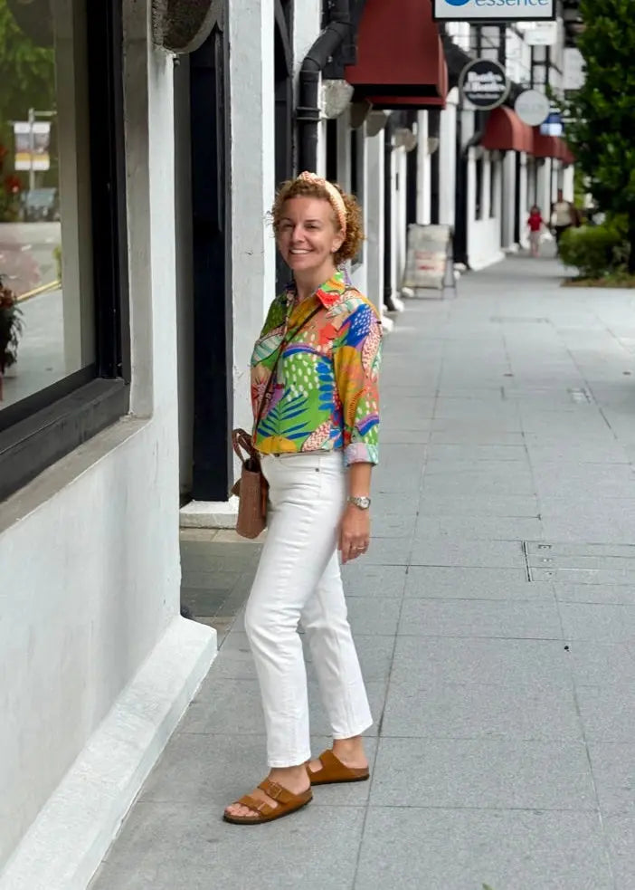 Prag Shirt Parrot, cotton shirt,colorful shirt, everyday shirt