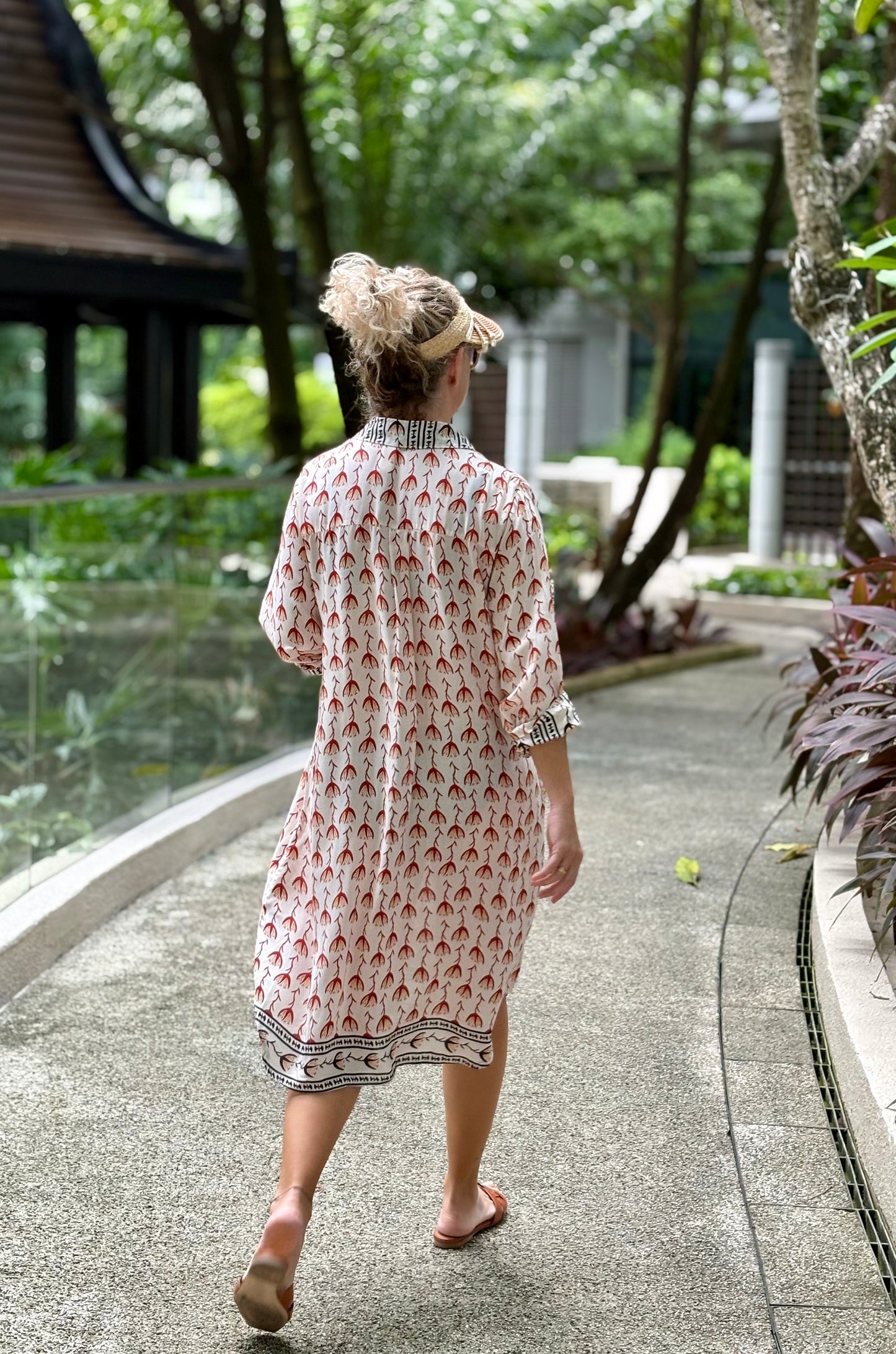 summer dress; beach dress; shirt dress ; casual dress ;cotton dress ;everyday dress; midi dress; viscos dress ;colorful dress ; relax dress; comfortable dress; sustainable fashion ; slow fashion; eco friendly