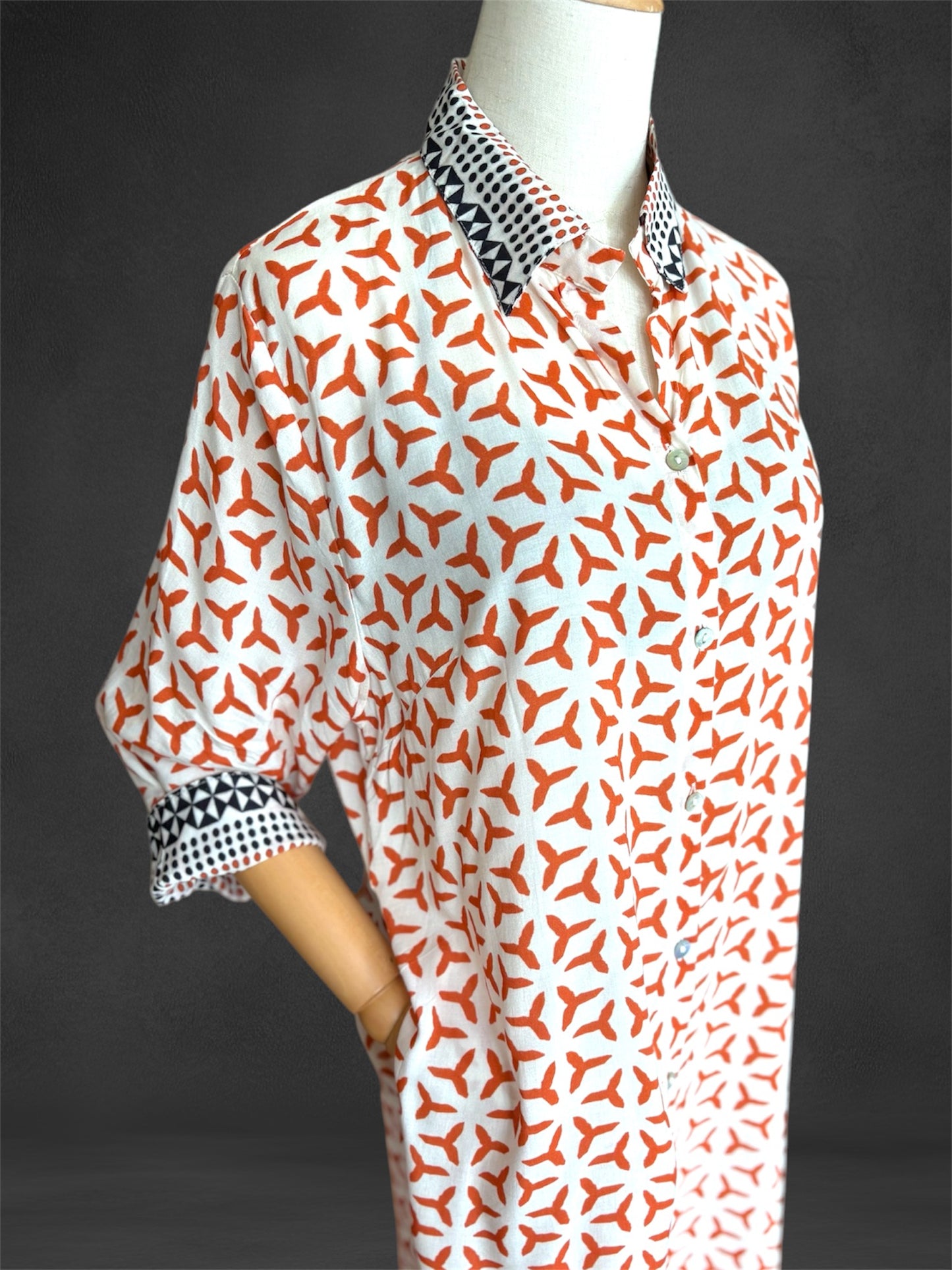 summer dress; beach dress; shirt dress ; casual dress ;cotton dress ;everyday dress; midi dress; viscos dress ;colorful dress ; relax dress; comfortable dress; sustainable fashion ; slow fashion; eco friendly