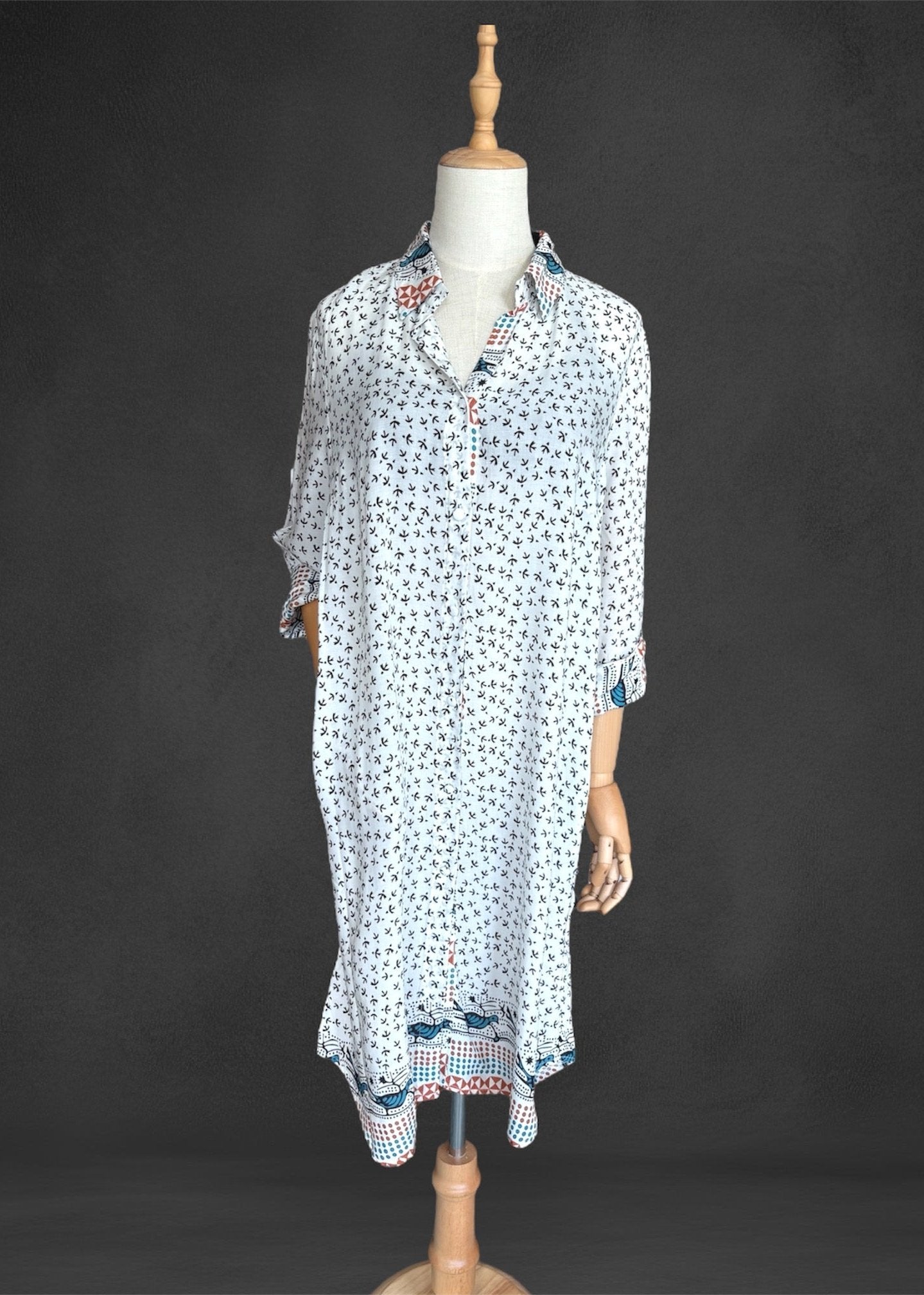 summer dress; beach dress; shirt dress ; casual dress ;cotton dress ;everyday dress; midi dress; viscos dress ;colorful dress ; relax dress; comfortable dress; sustainable fashion ; slow fashion; eco friendly