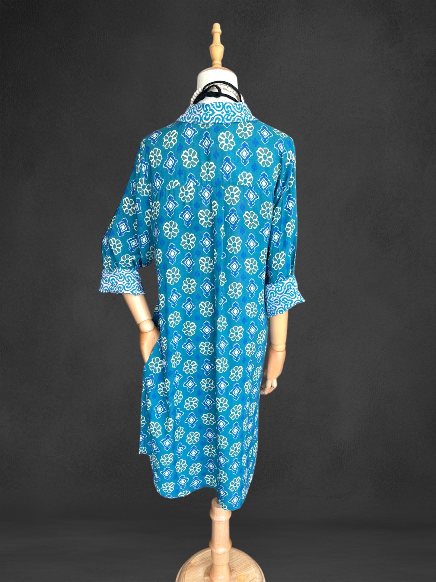 summer dress; beach dress; shirt dress ; casual dress ;cotton dress ;everyday dress; midi dress; viscos dress ;colorful dress ; relax dress; comfortable dress; sustainable fashion ; slow fashion; eco friendly