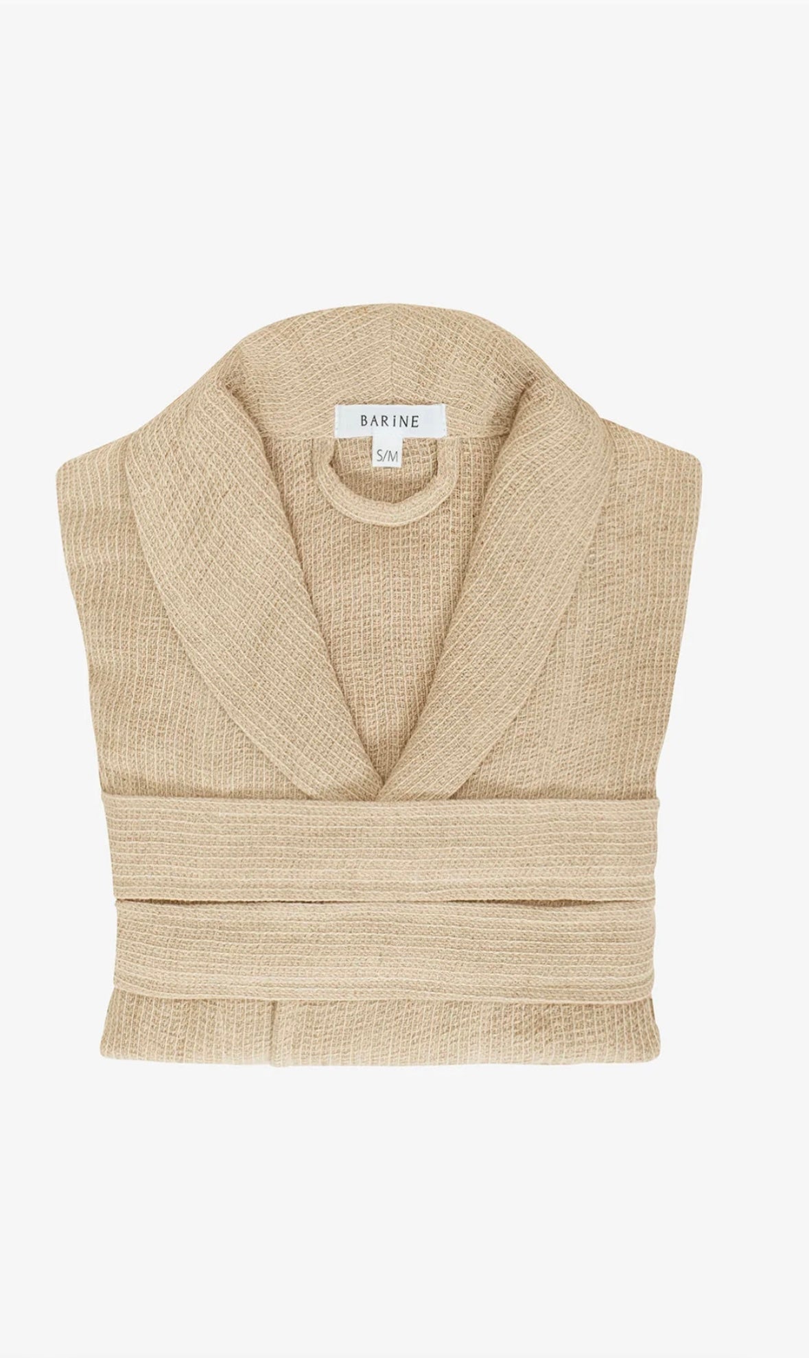 Linen Waffle Robe
