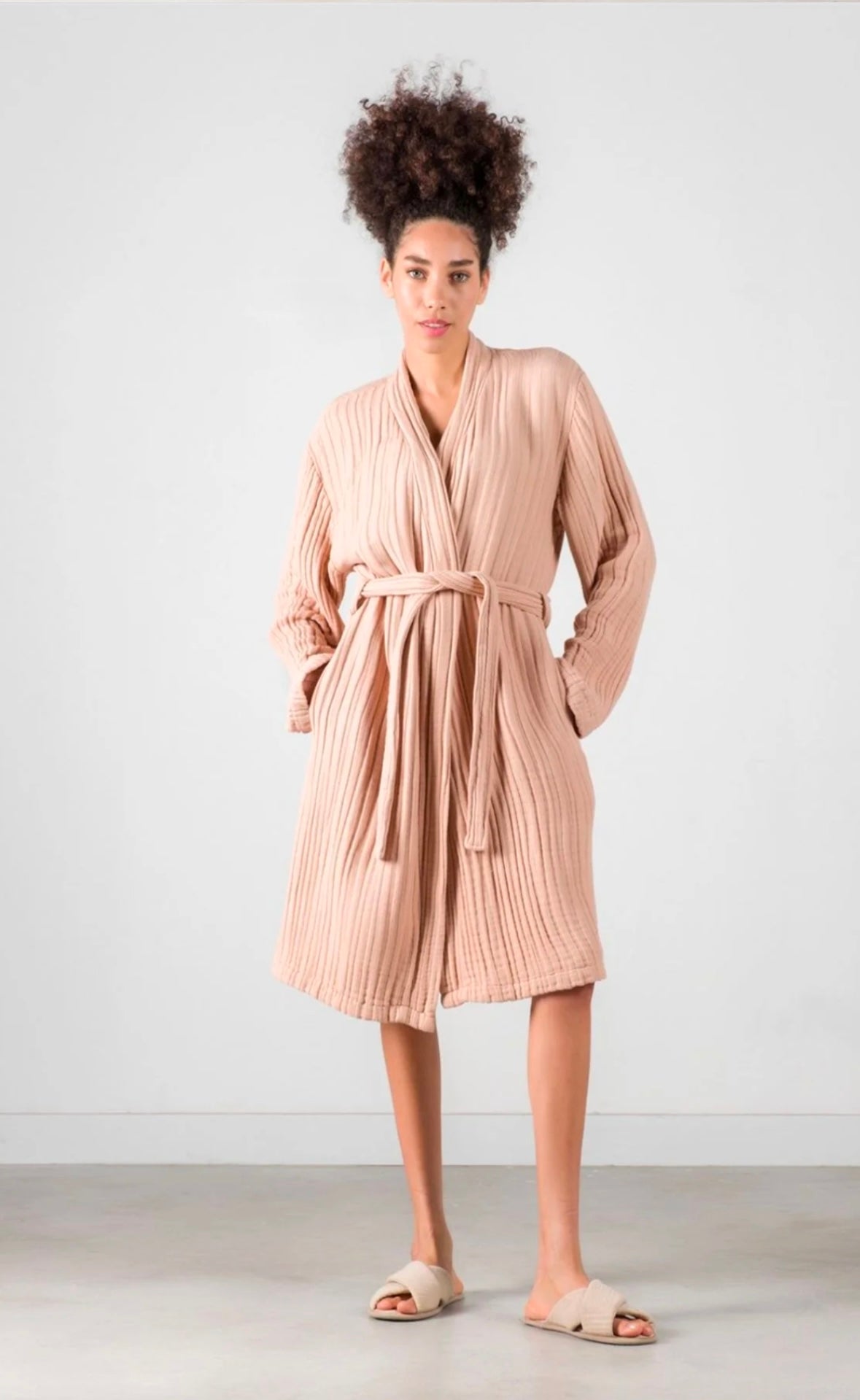 Linen Gauze Robe