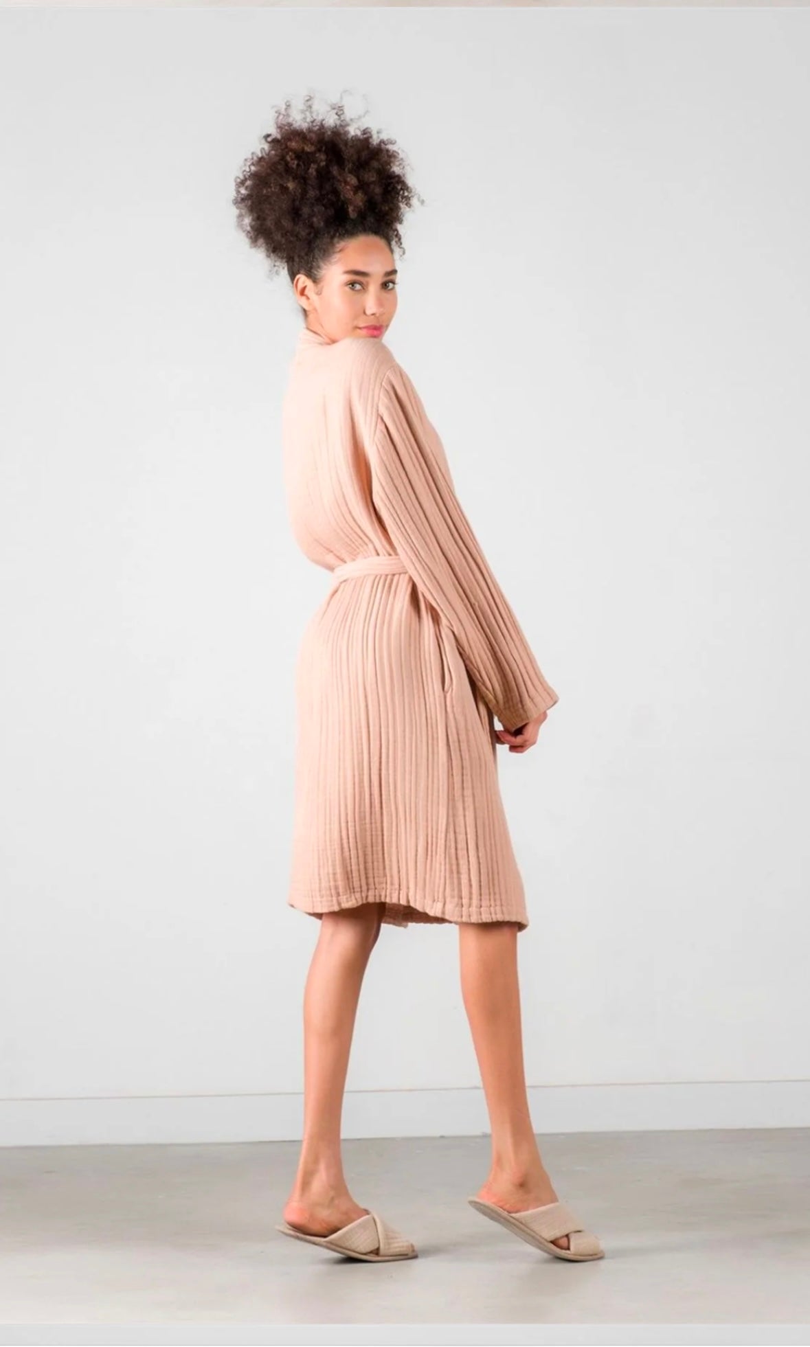 Linen Gauze Robe