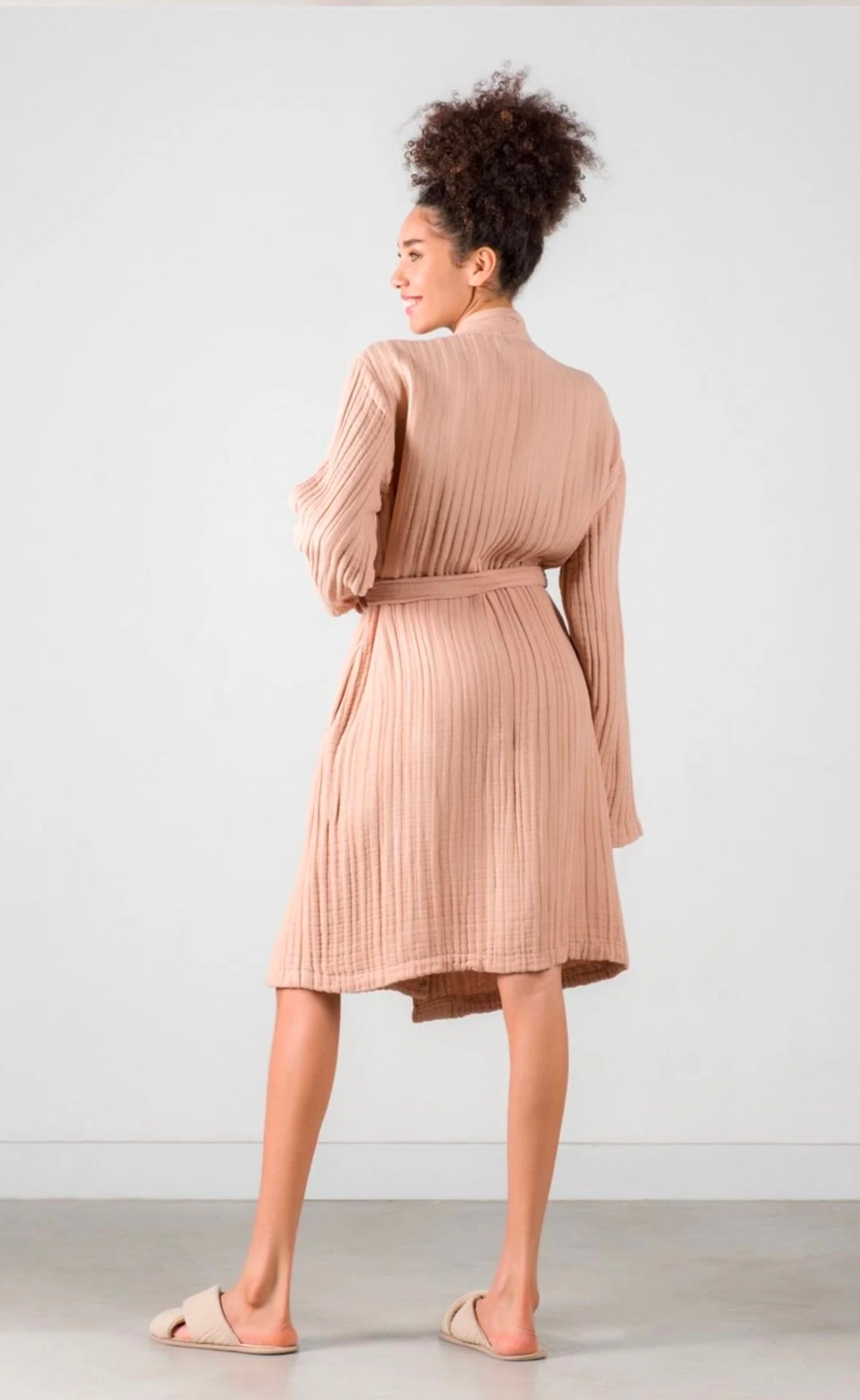 Linen Gauze Robe