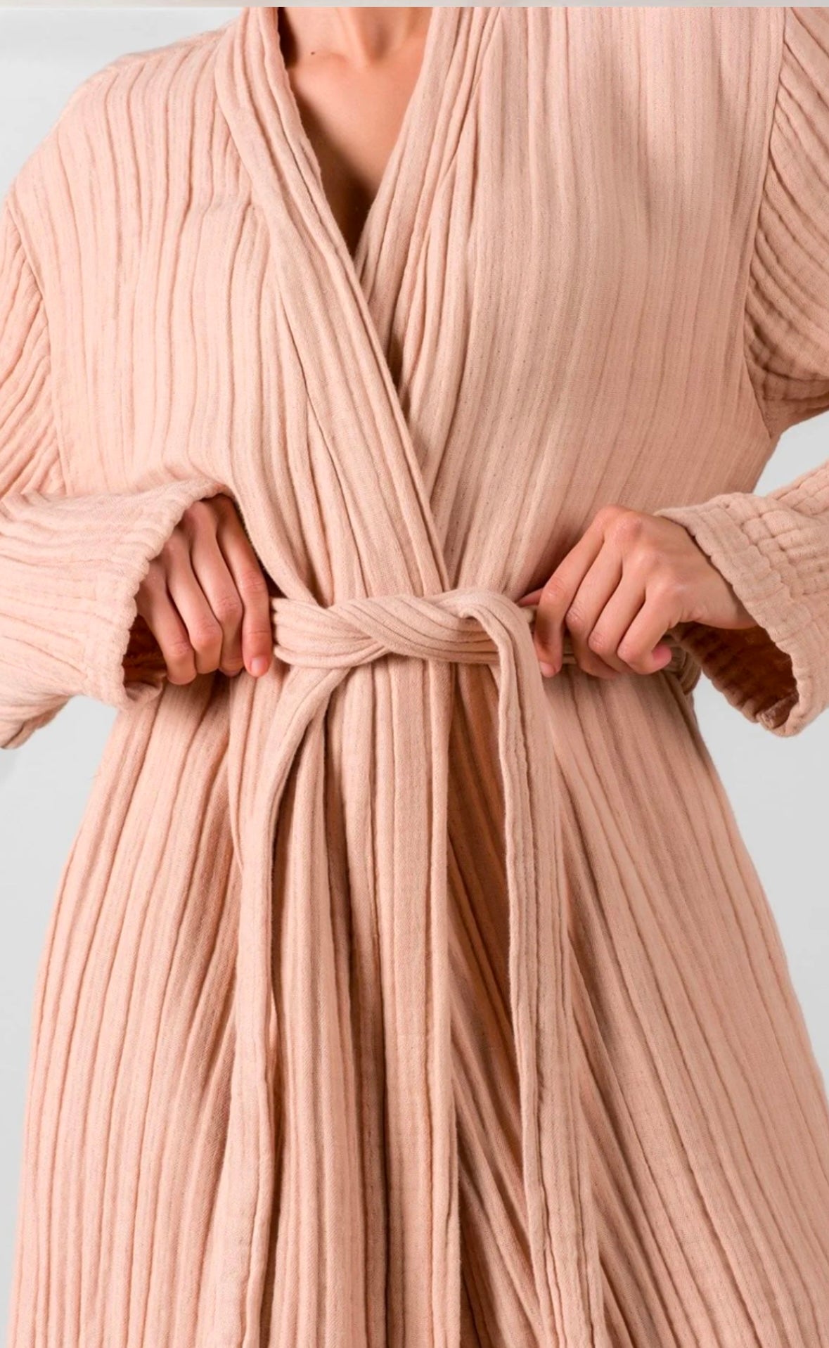 Linen Gauze Robe