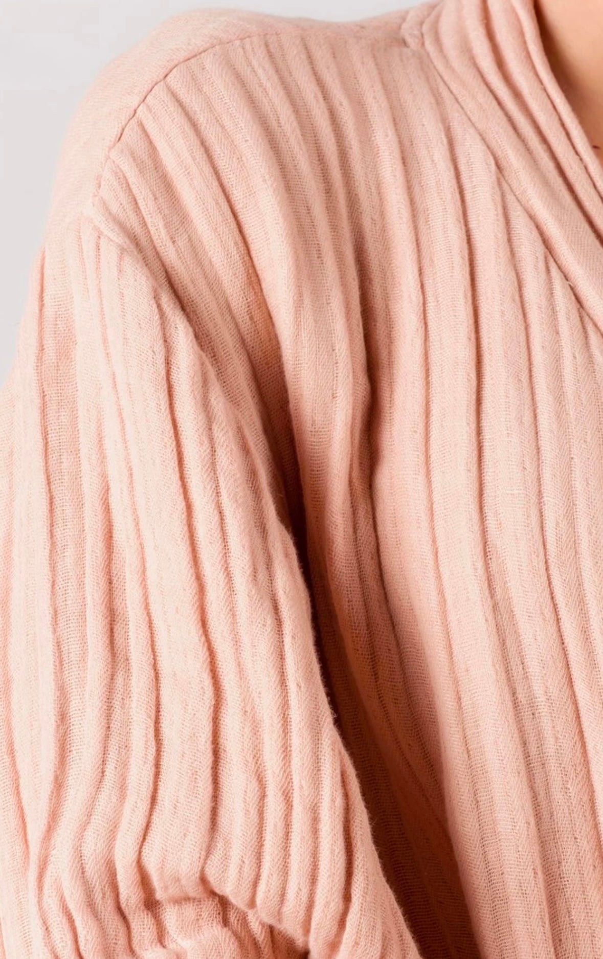 Linen Gauze Robe