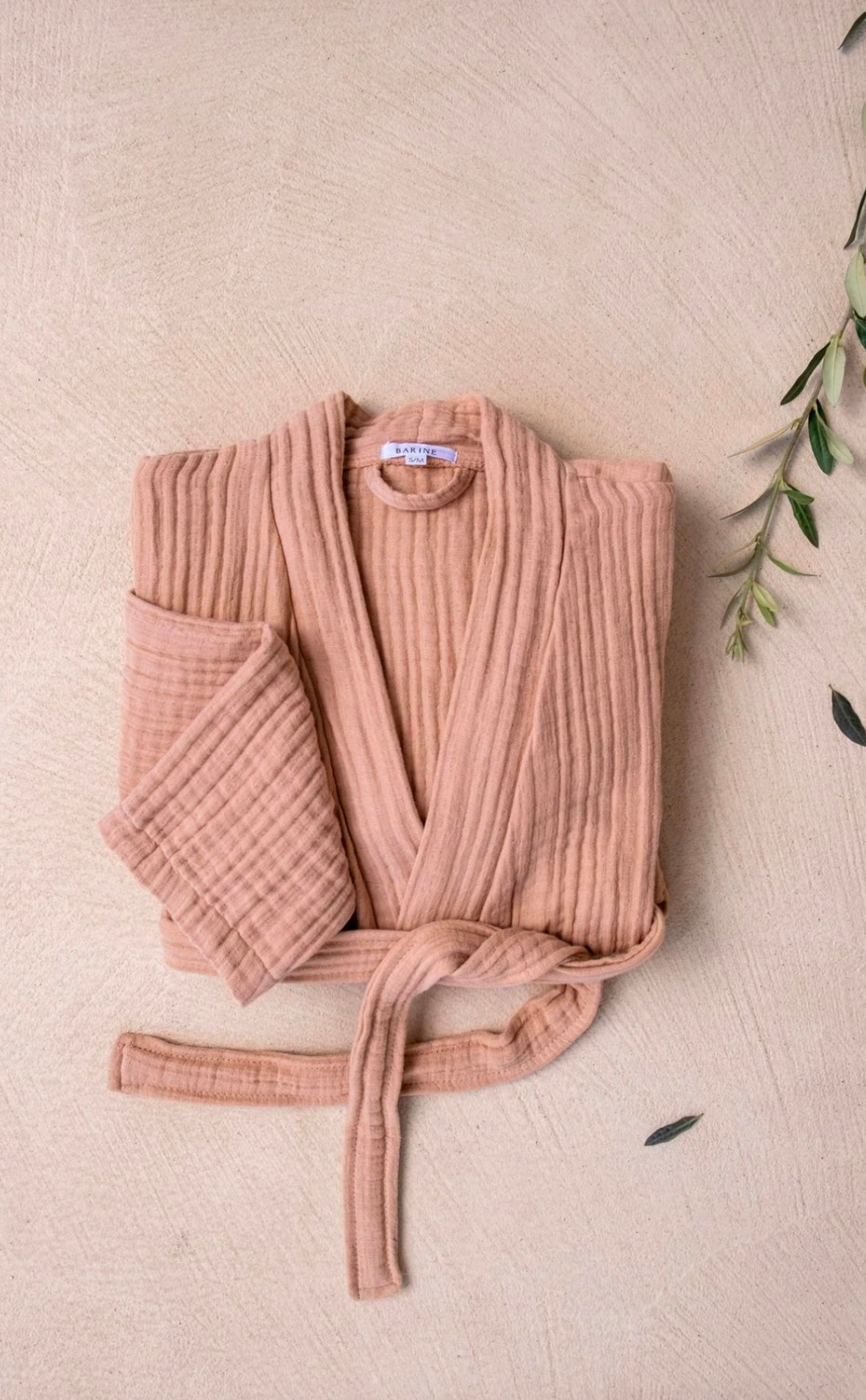 Linen Gauze Robe