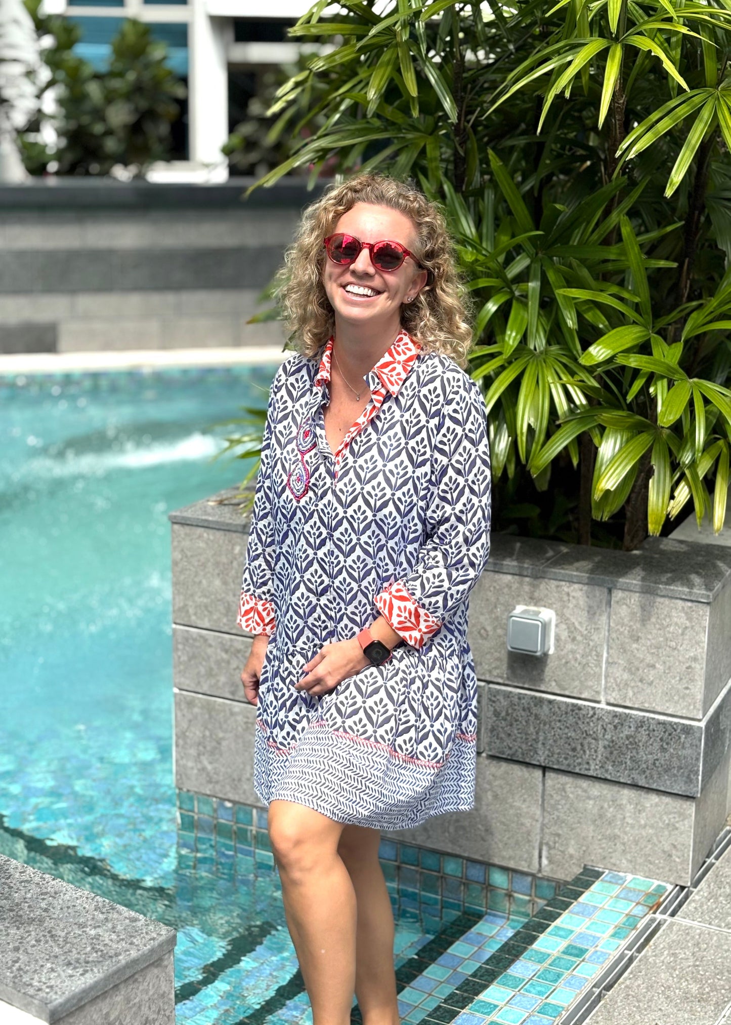 beach dress; resort dress; cotton dress; bohem dress summer dress; beach dress; shirt dress ; casual dress ;cotton dress ;everyday dress; midi dress; viscos dress ;colorful dress ; relax dress; comfortable dress; sustainable fashion ; slow fashion; eco fr