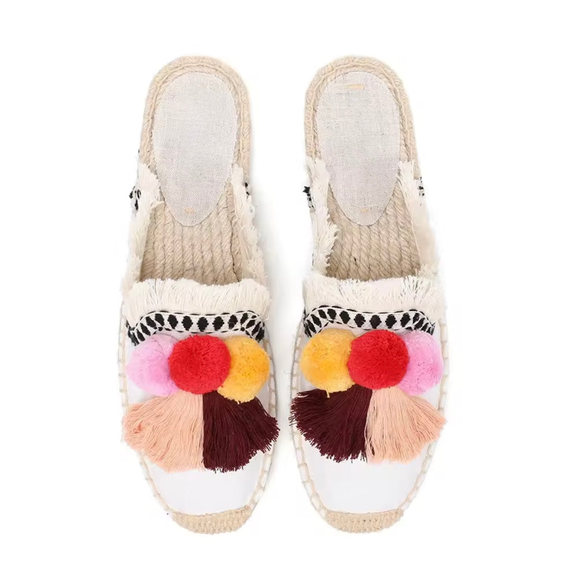 sandals; beach style ; resort style ; holiday style ; boho style ; espadrills ; boho espadrills; casula slippers ; fancy slippers ; comfortable slippers