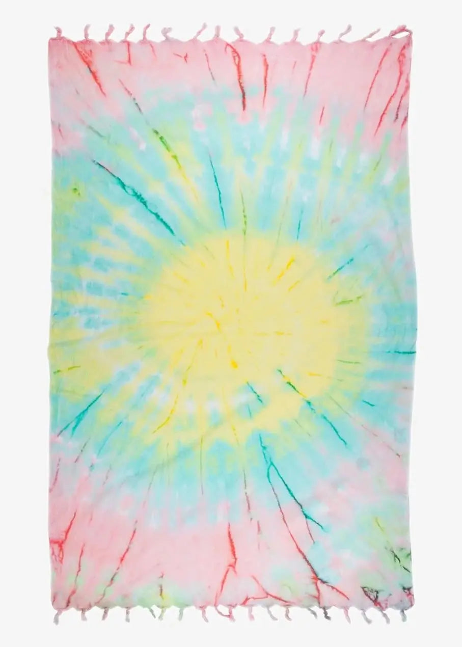 Tie Dye Pestemal Turkish Towels, Turkish Towel ; Beach towel ; cotton Towel ; BATH TOWEL
