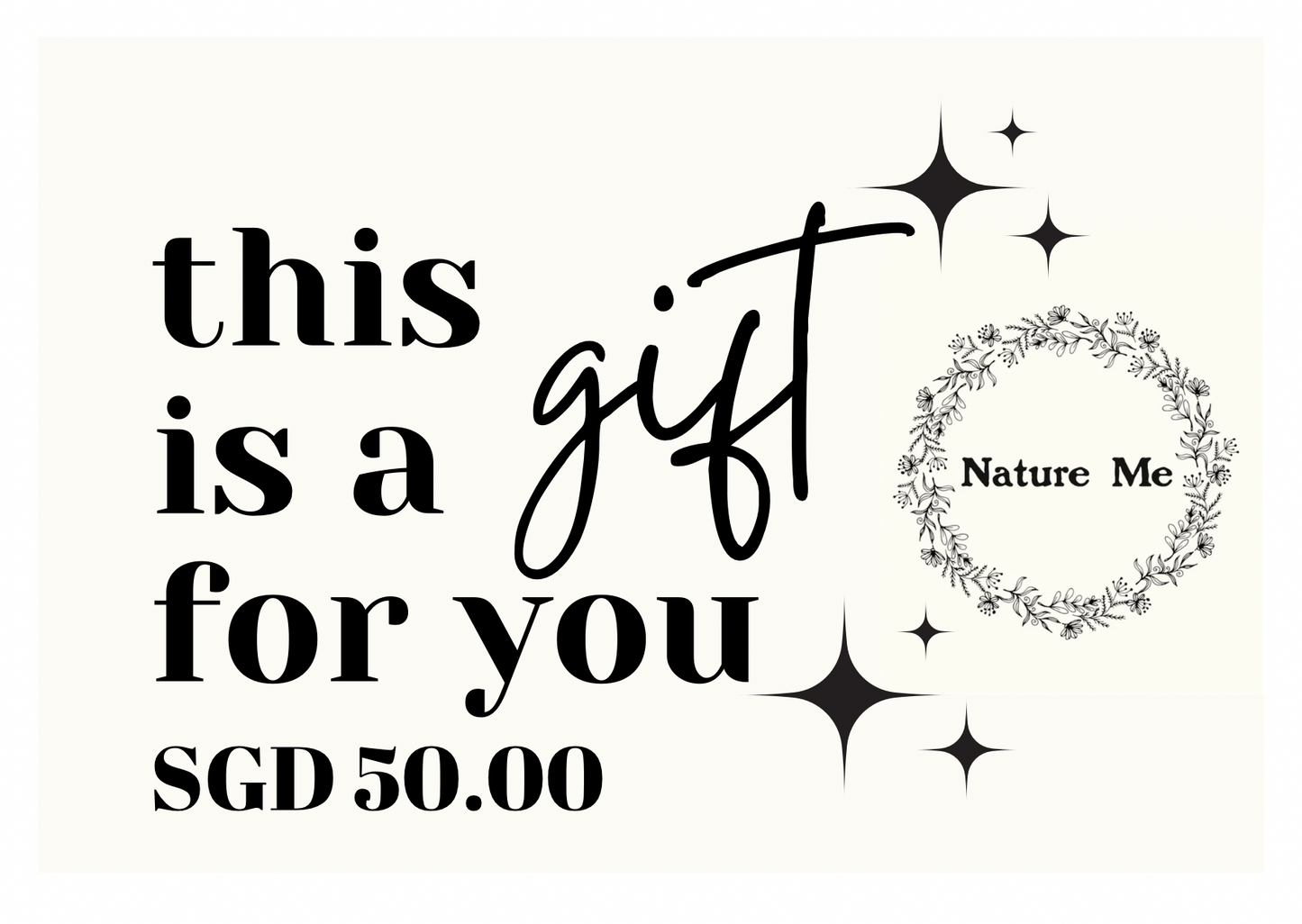 Nature Me Gift Card