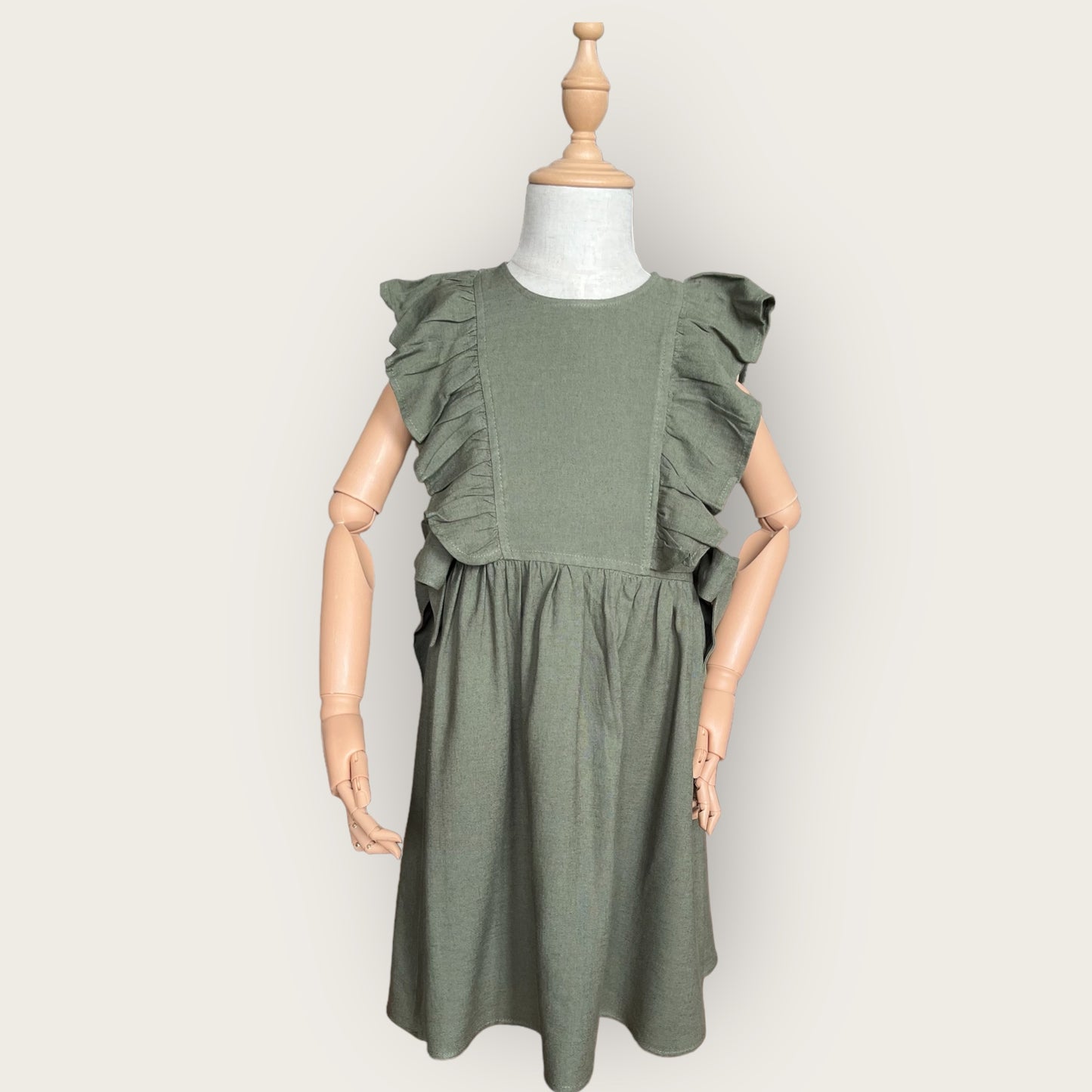 Linen Girls Dress; organic kids collection ; linen ; sustainable fashion ; natural clothing ; fancy kids clothes ; organic dress ; organic baby clothes ; cotton baby clothes ; baby clothes ; clothes for boys ; clothes for girls ;onesies ; baby one piece