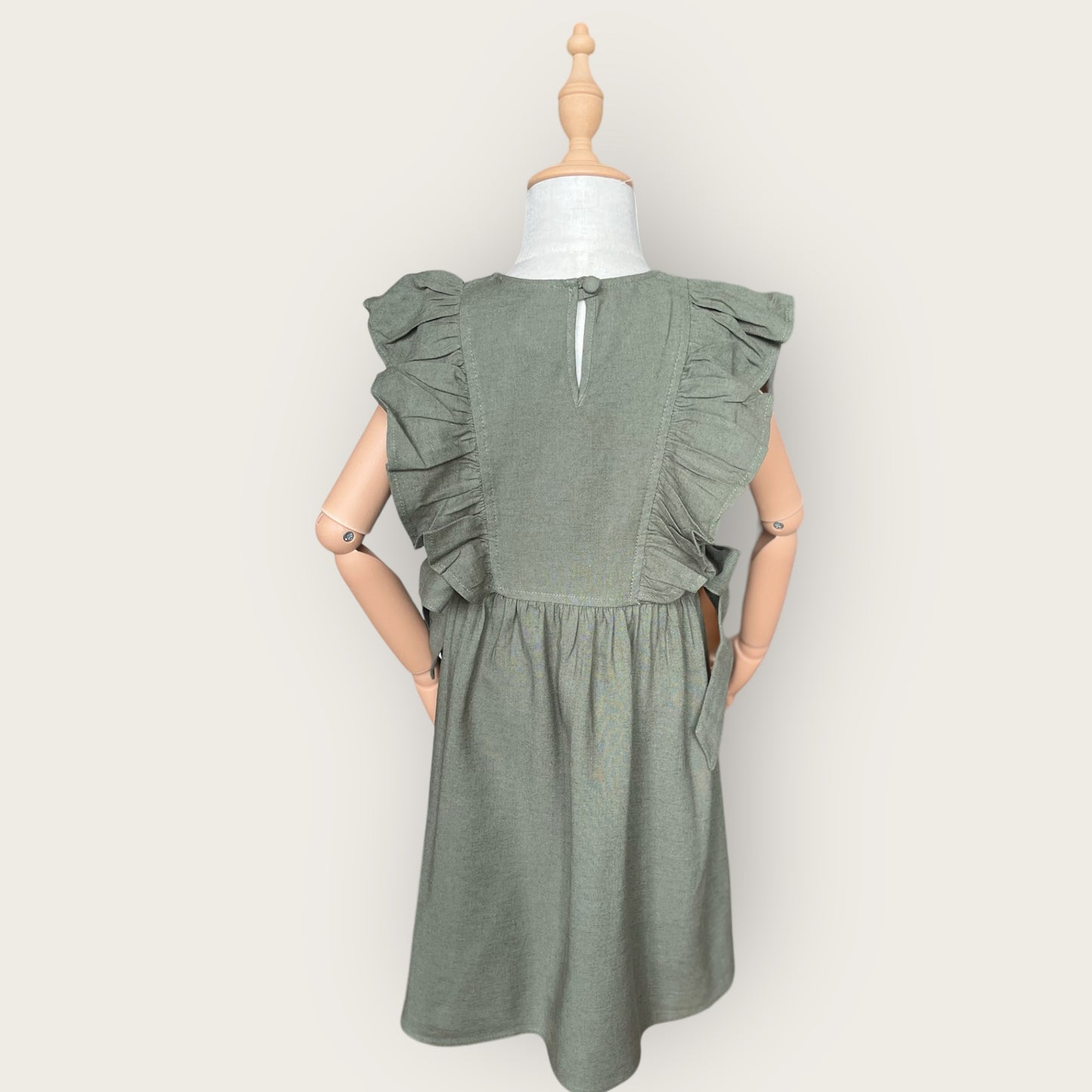 Linen Girls Dress; organic kids collection ; linen ; sustainable fashion ; natural clothing ; fancy kids clothes ; organic dress ; organic baby clothes ; cotton baby clothes ; baby clothes ; clothes for boys ; clothes for girls ;onesies ; baby one piece