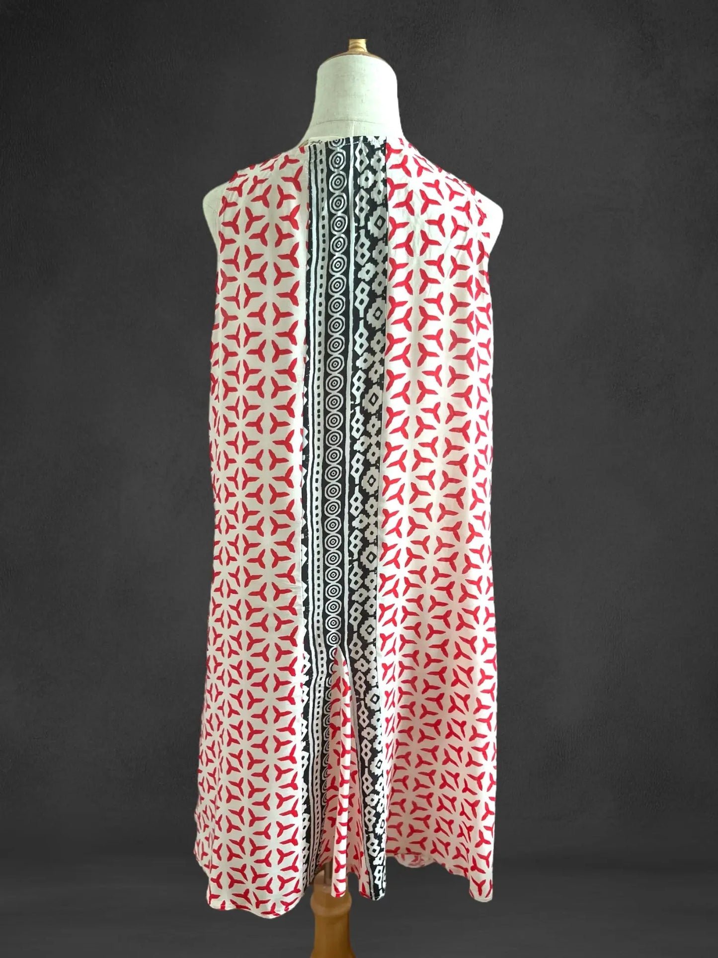 Sahmaran Midi Dress Red Nature Me