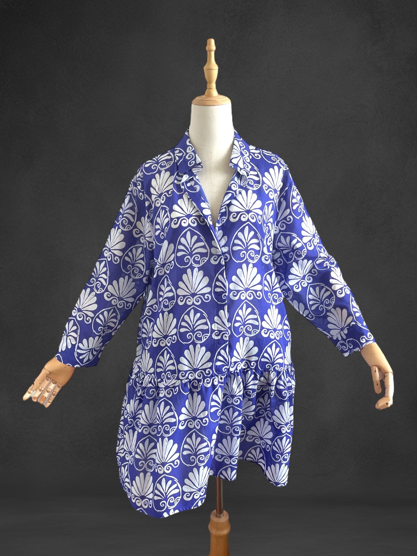summer dress; beach dress; shirt dress ; casual dress ;cotton dress ;everyday dress; midi dress; viscos dress ;colorful dress ; relax dress; comfortable dress; sustainable fashion ; slow fashion; eco friendly