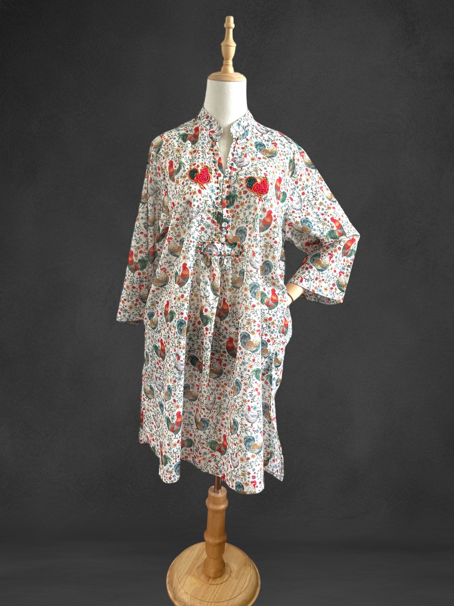 Cotton Summer Dress Cotton Beach everyday dress summer dress; beach dress; shirt dress ; casual dress ;cotton dress ;everyday dress; midi dress; viscos dress ;colorful dress ; relax dress; comfortable dress; sustainable fashion ; slow fashion; eco friendl