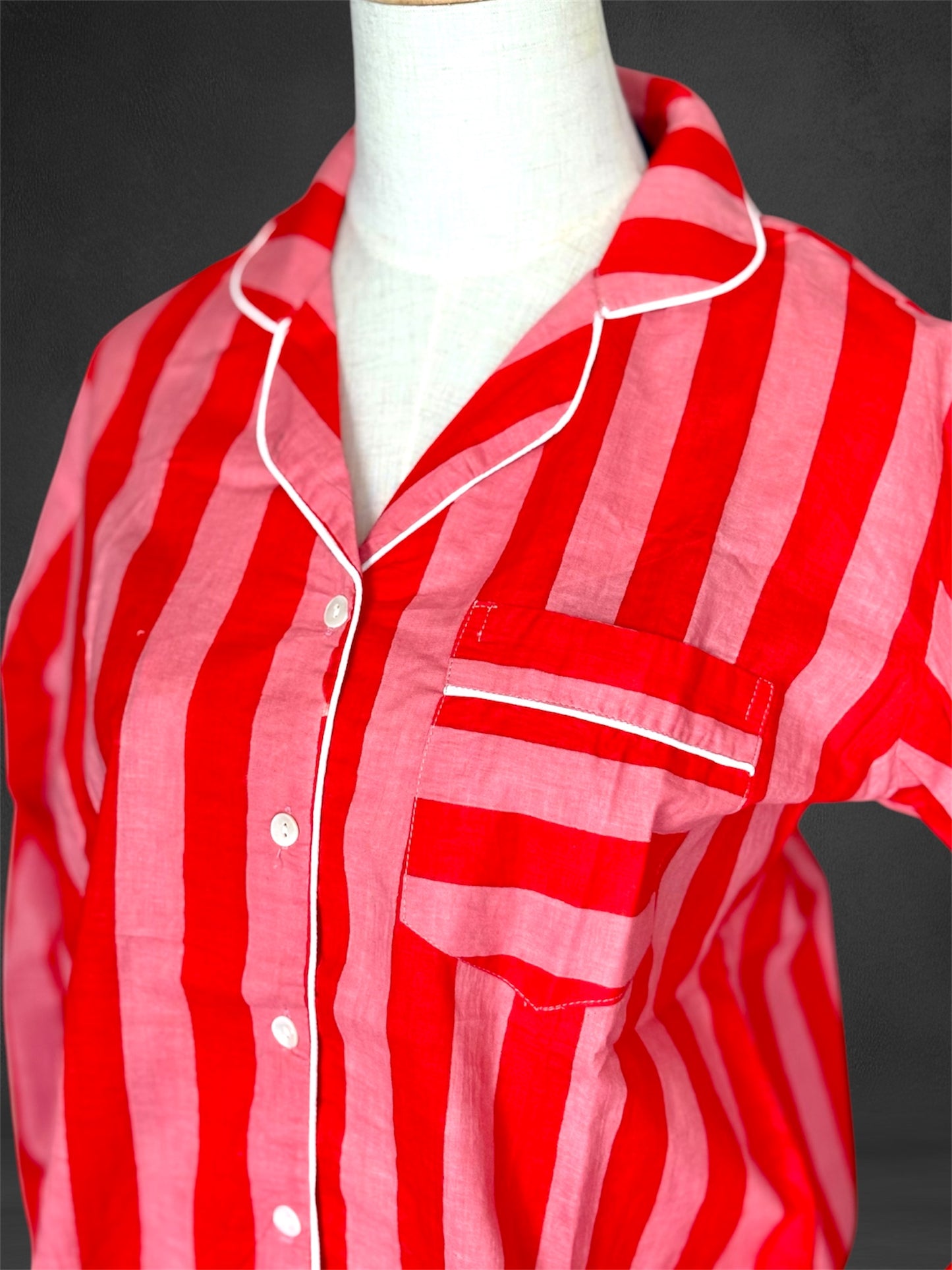 cotton night suit ; cotton pyjamas ; blockprint pyjamas ; sustainable fashion ; natural clothing
