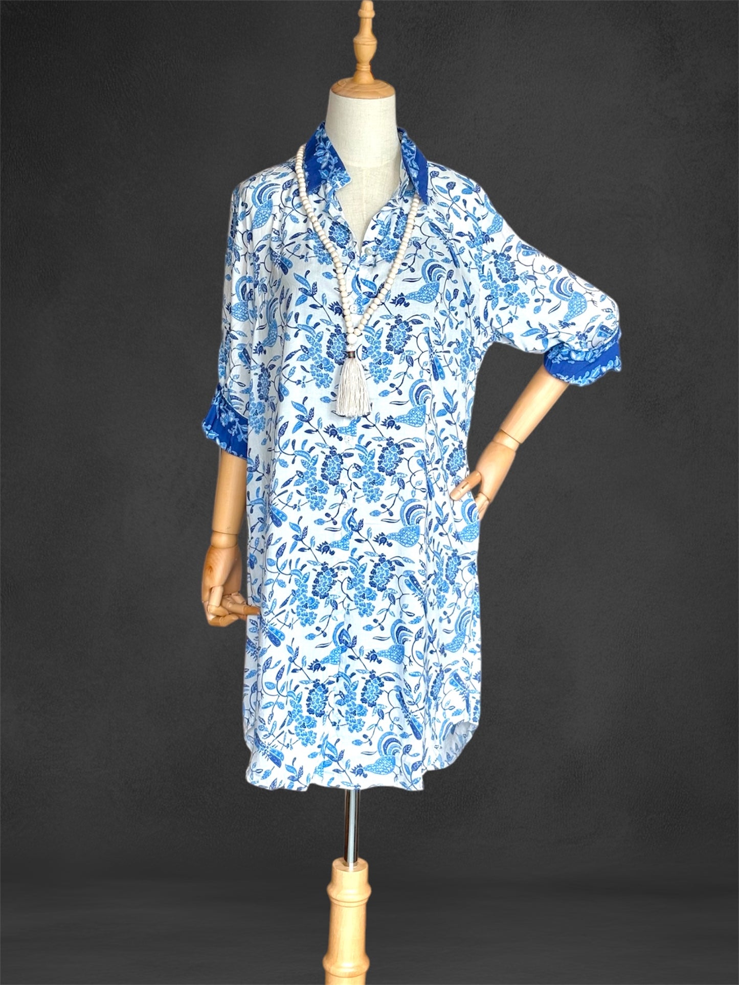 summer dress; beach dress; shirt dress ; casual dress ;cotton dress ;everyday dress; midi dress; viscos dress ;colorful dress ; relax dress; comfortable dress