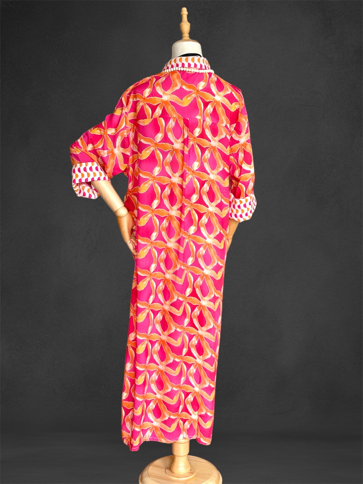 summer dress; beach dress; shirt dress ; casual dress ;cotton dress ;everyday dress; midi dress; viscos dress ;colorful dress ; relax dress; comfortable dress; sustainable fashion ; slow fashion; eco friendly