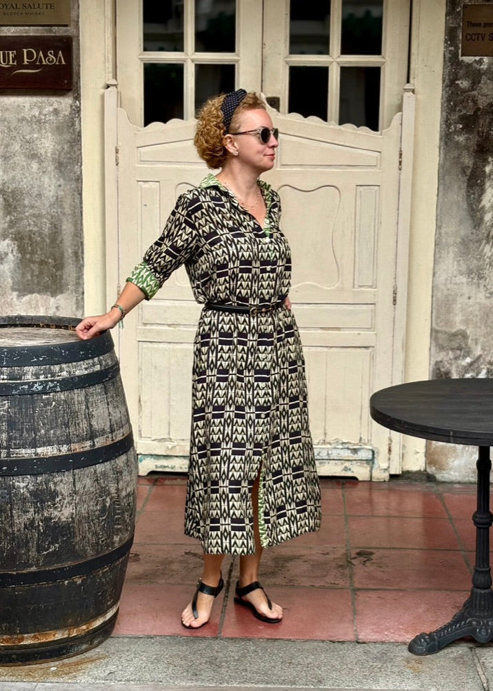 shirt dress; cotton shirt dress; cotton silk; everyday dress; beach dress; holiday dress; resort dress; maxi dress; comfortable dress; comfiy dress; bohem dress; 