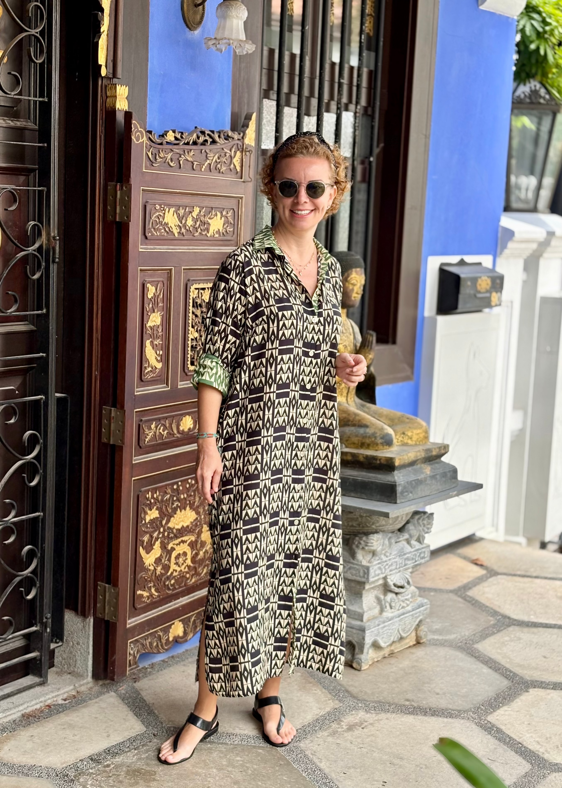 shirt dress; cotton shirt dress; cotton silk; everyday dress; beach dress; holiday dress; resort dress; maxi dress; comfortable dress; comfiy dress; bohem dress; 