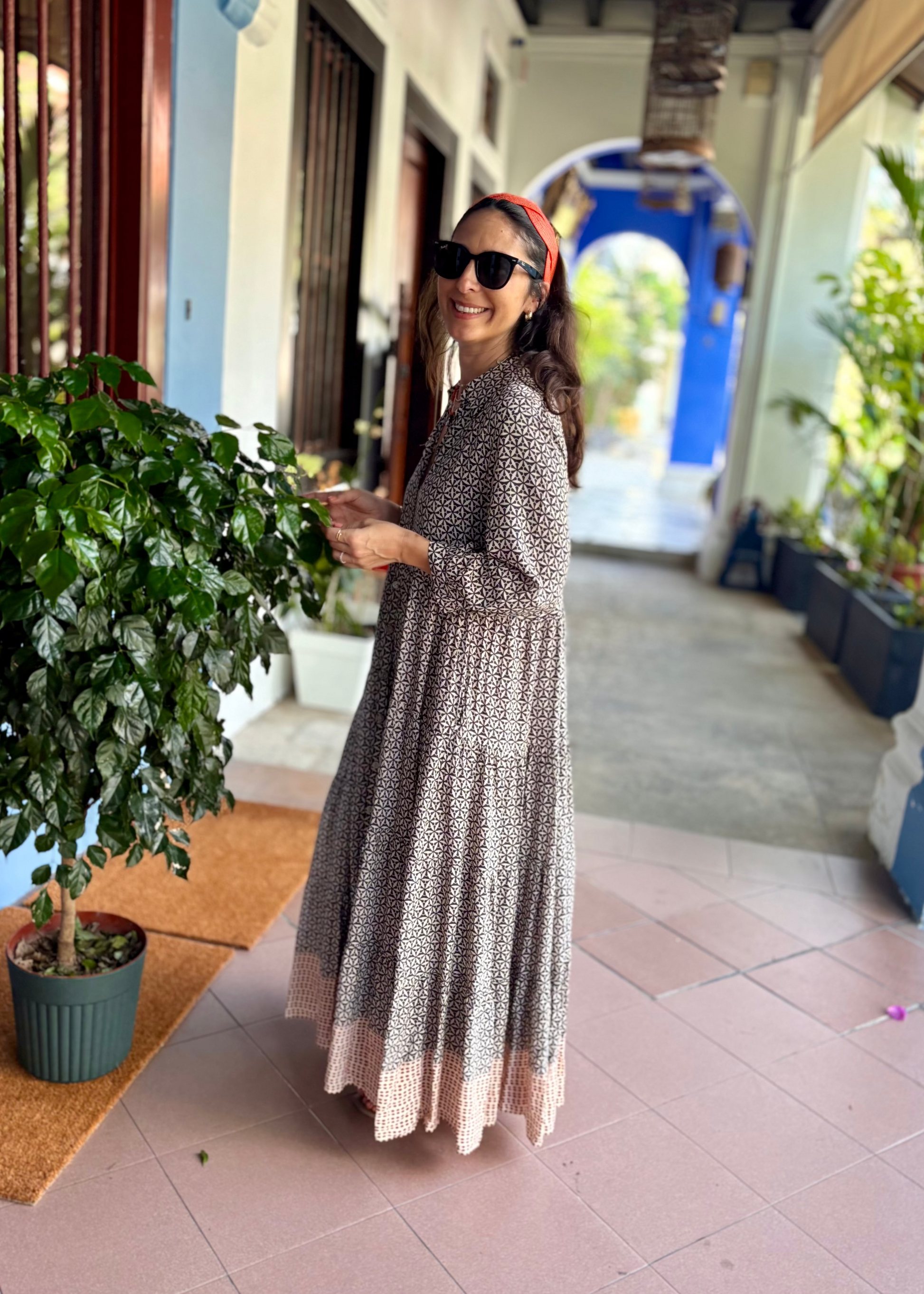 maxi dress; cotton maxi dress; cotton silk; everyday dress; beach dress; holiday dress; resort dress; dress; comfortable dress; comfiy dress; bohem dress;