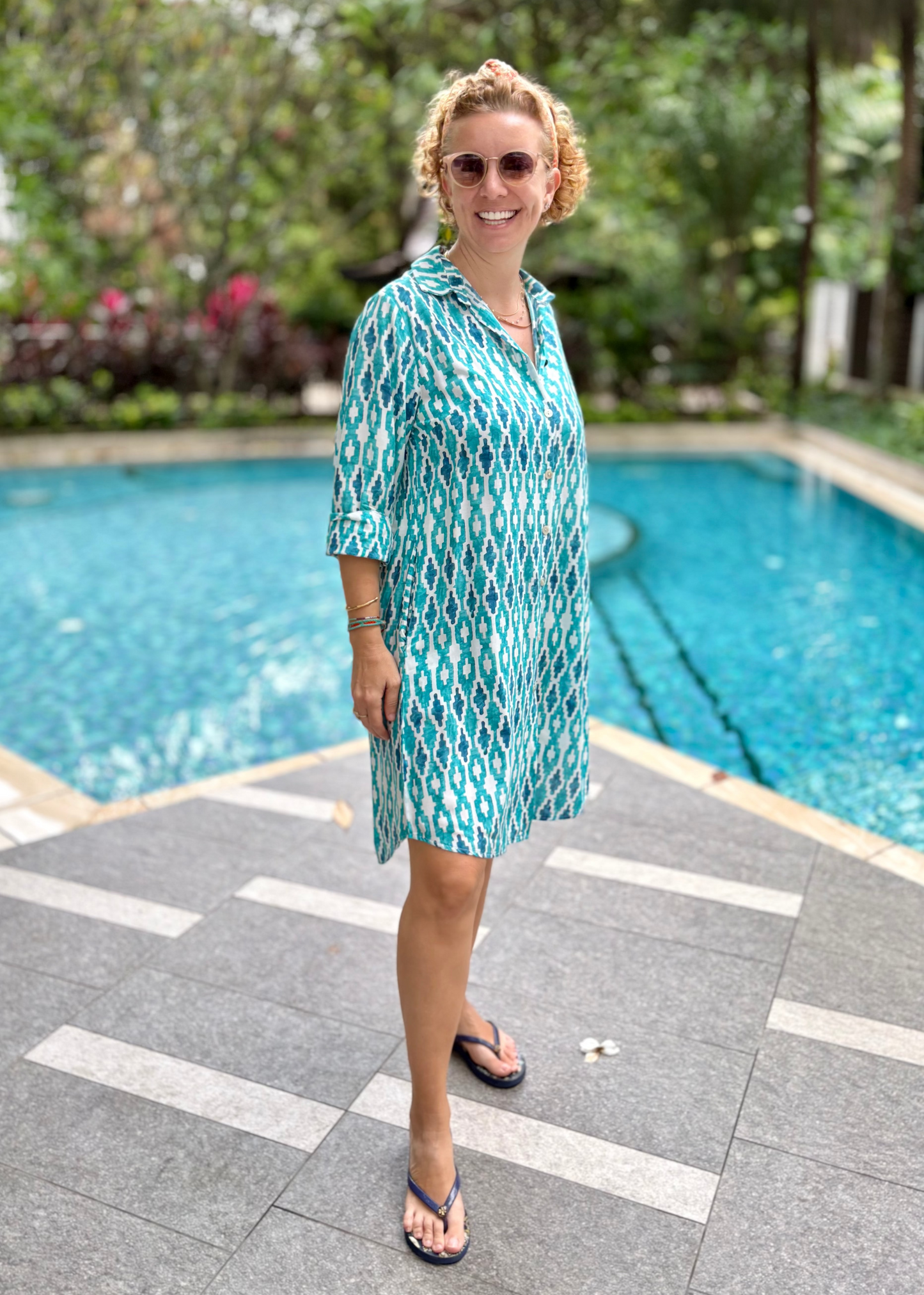 shirt dress; cotton shirt dress; cotton silk; everyday dress; beach dress; holiday dress; resort dress; midi dress; comfortable dress; comfiy dress; bohem dress; 