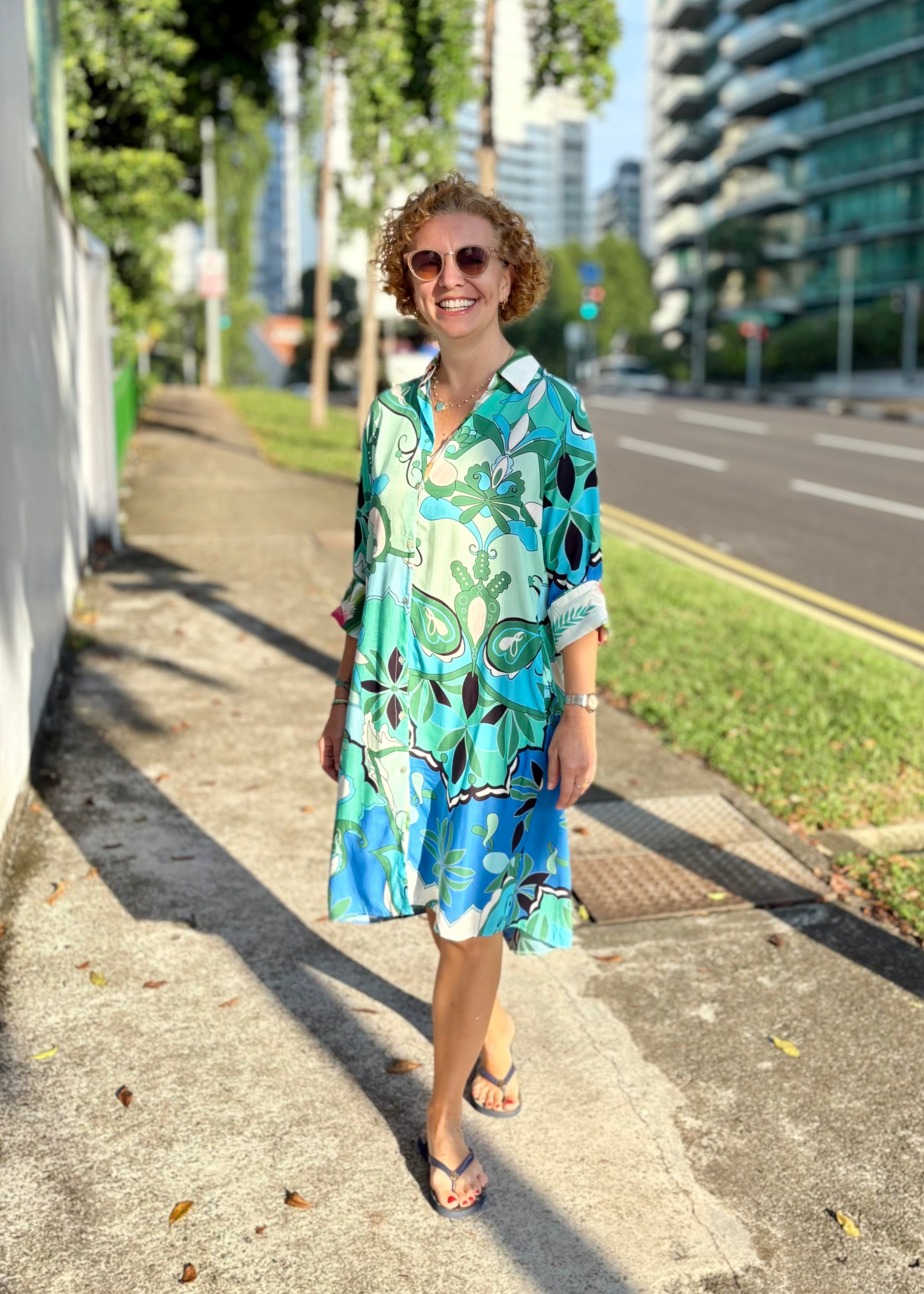 shirt dress; cotton shirt dress; cotton silk; everyday dress; beach dress; holiday dress; resort dress; midi dress; comfortable dress; comfiy dress; bohem dress; 