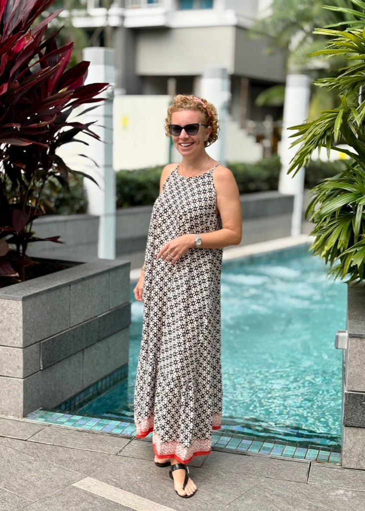 cotton silk; everyday dress; beach dress; holiday dress; resort dress; maxi dress; comfortable dress; comfiy dress; bohem dress; 