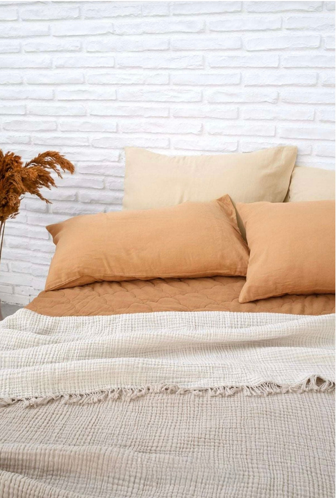 Cocoon Bed Cover Beige