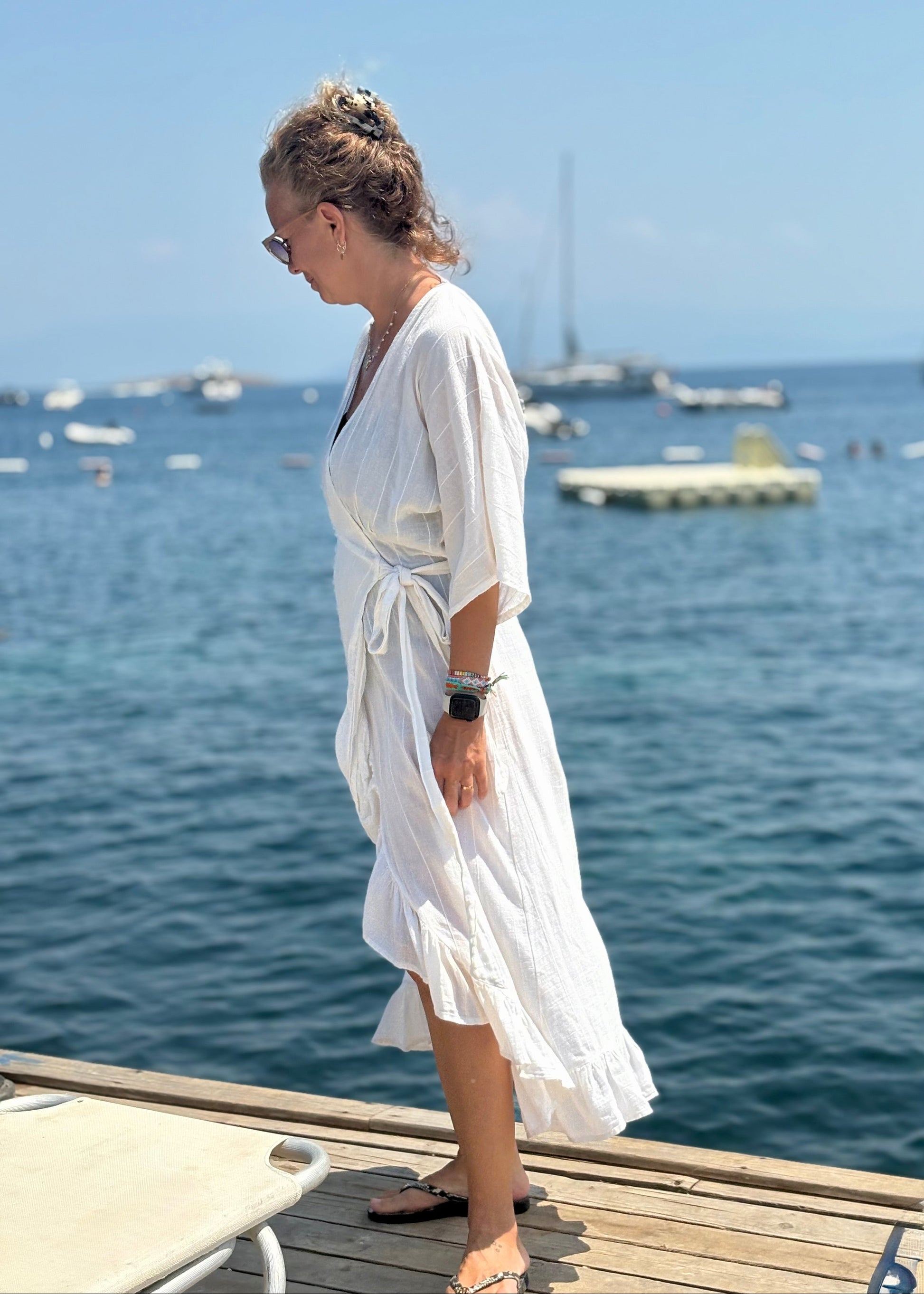 Frilled Dress ; Perfectly Feminine! Nature Me Frilled Dress ; Perfectly Feminine! Nature Me