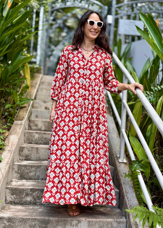 maxi dress; cotton maxi dress; cotton silk; everyday dress; beach dress; holiday dress; resort dress; dress; comfortable dress; comfiy dress; bohem dress;