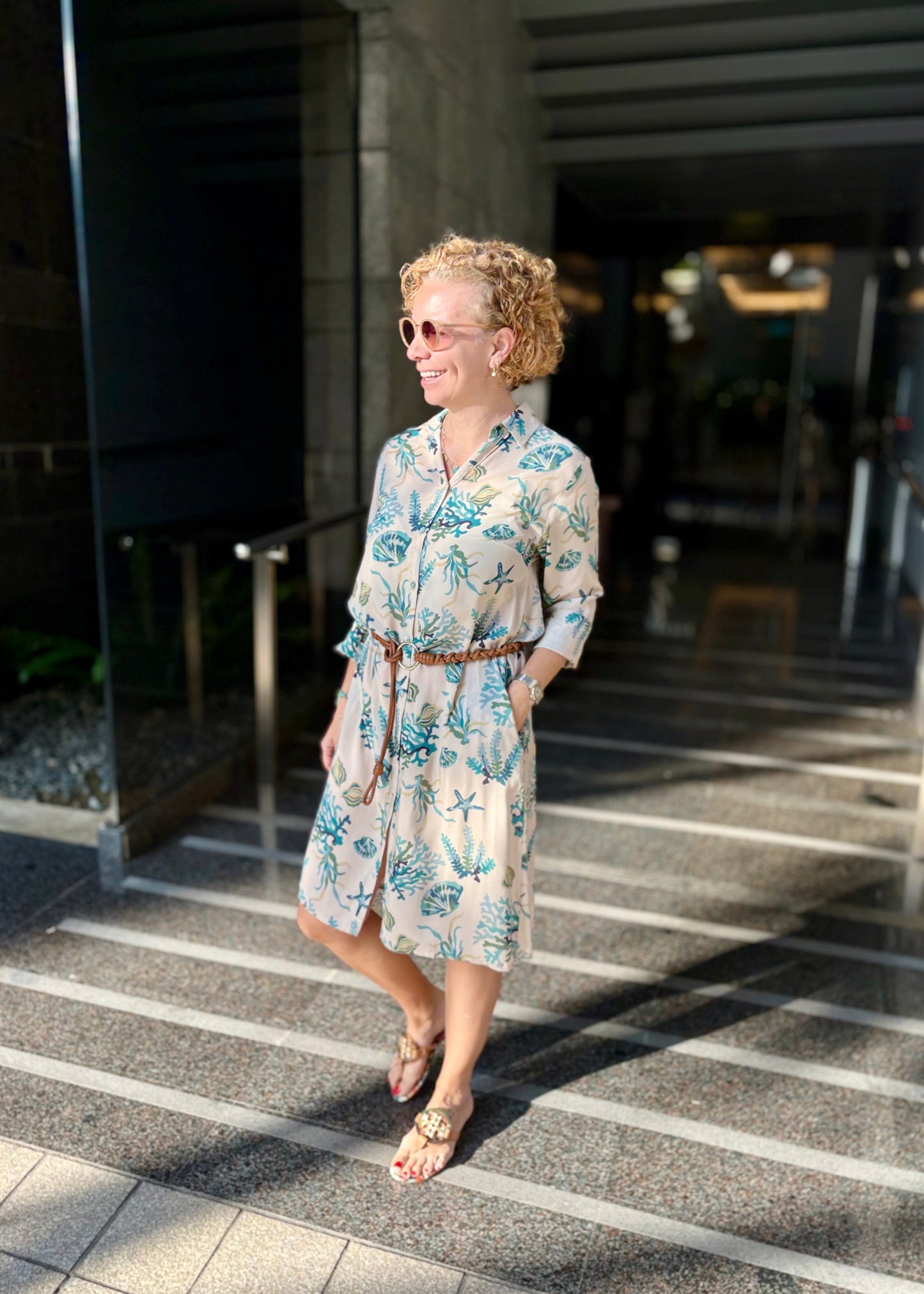 shirt dress; cotton shirt dress; cotton silk; everyday dress; beach dress; holiday dress; resort dress; midi dress; comfortable dress; comfiy dress; bohem dress; 