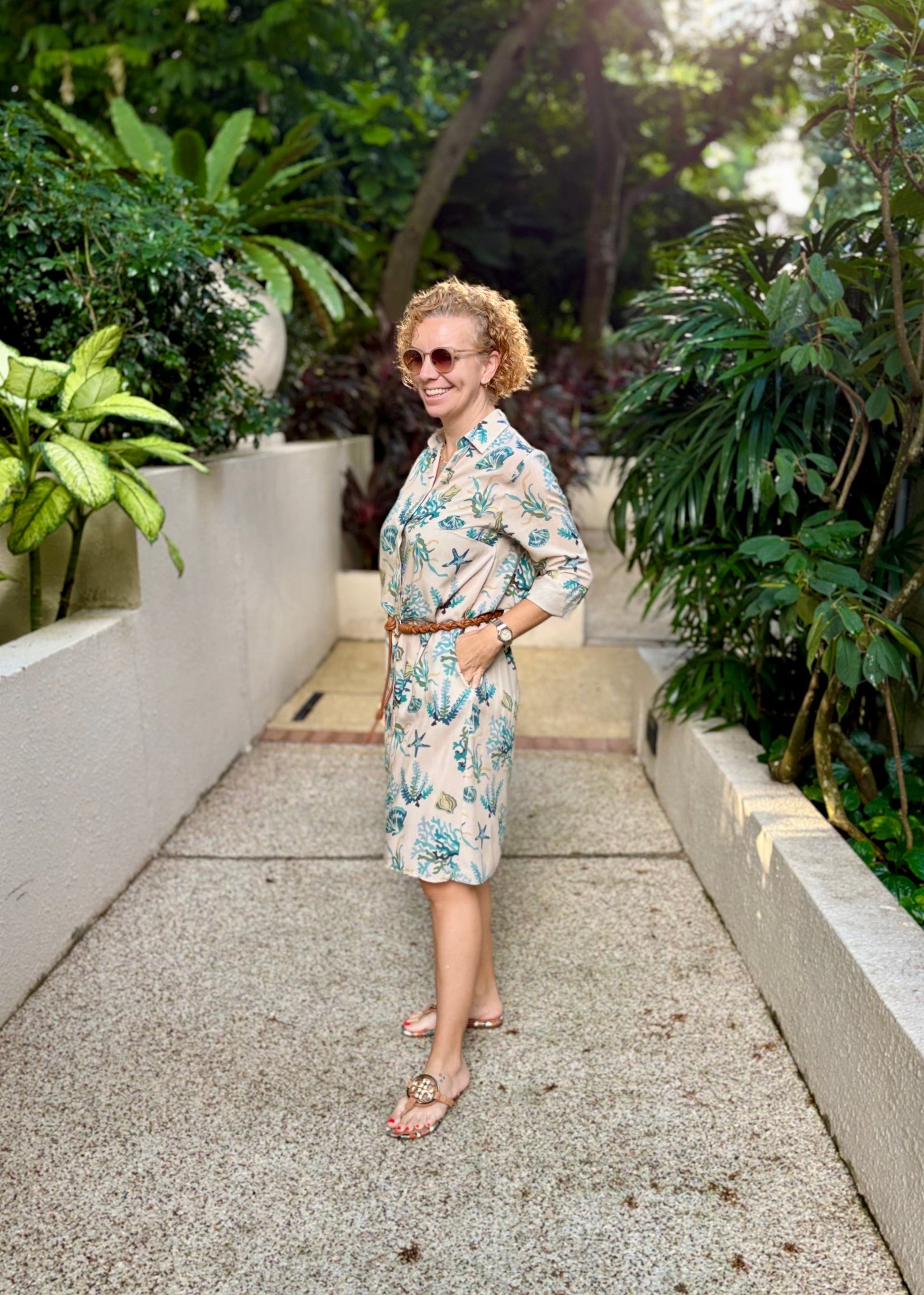shirt dress; cotton shirt dress; cotton silk; everyday dress; beach dress; holiday dress; resort dress; midi dress; comfortable dress; comfiy dress; bohem dress; 