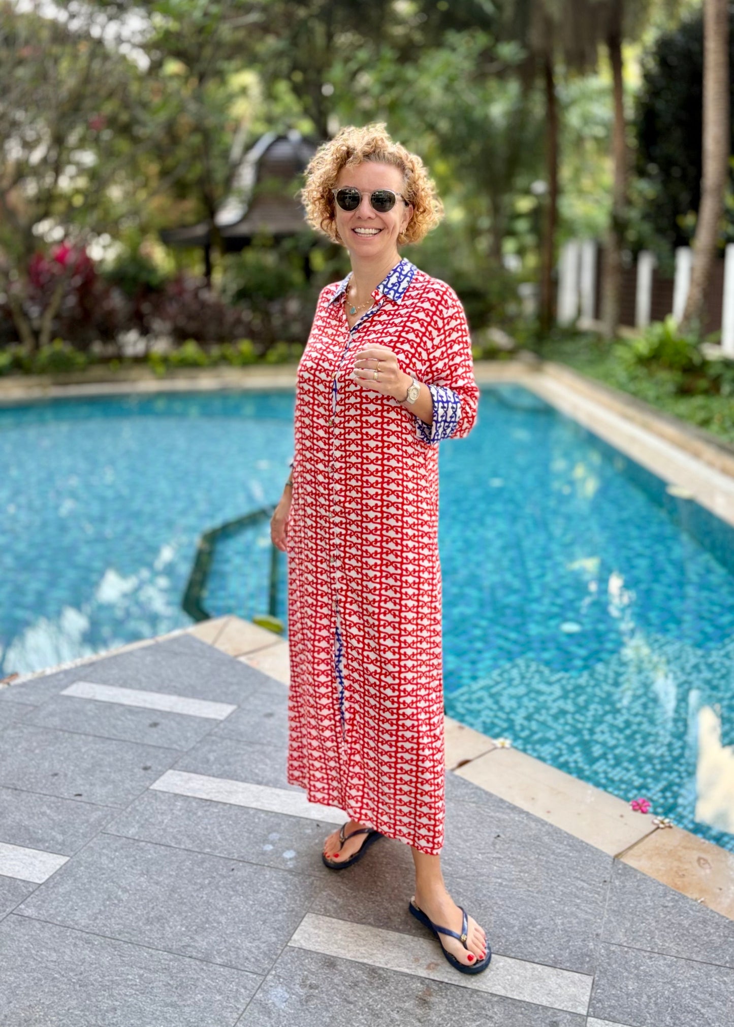 shirt dress; cotton shirt dress; cotton silk; everyday dress; beach dress; holiday dress; resort dress; maxi dress; comfortable dress; comfiy dress; bohem dress; 