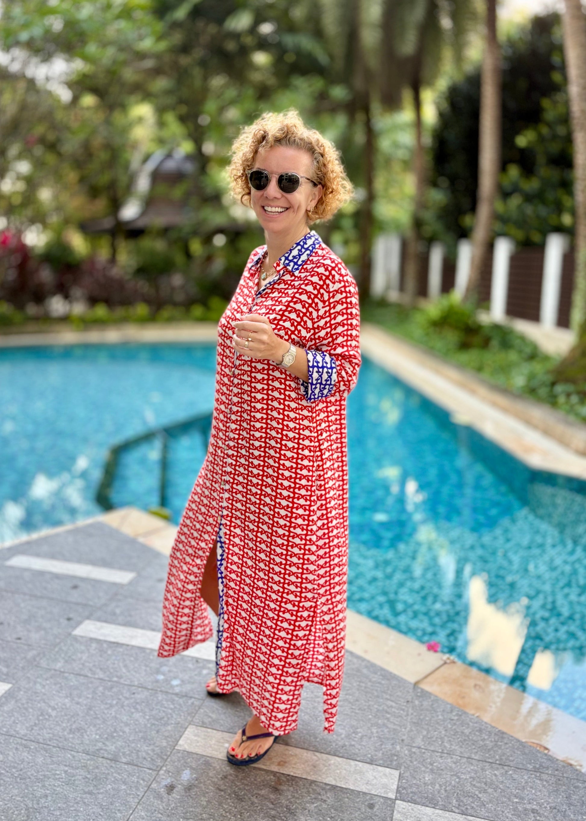 shirt dress; cotton shirt dress; cotton silk; everyday dress; beach dress; holiday dress; resort dress; maxi dress; comfortable dress; comfiy dress; bohem dress; 