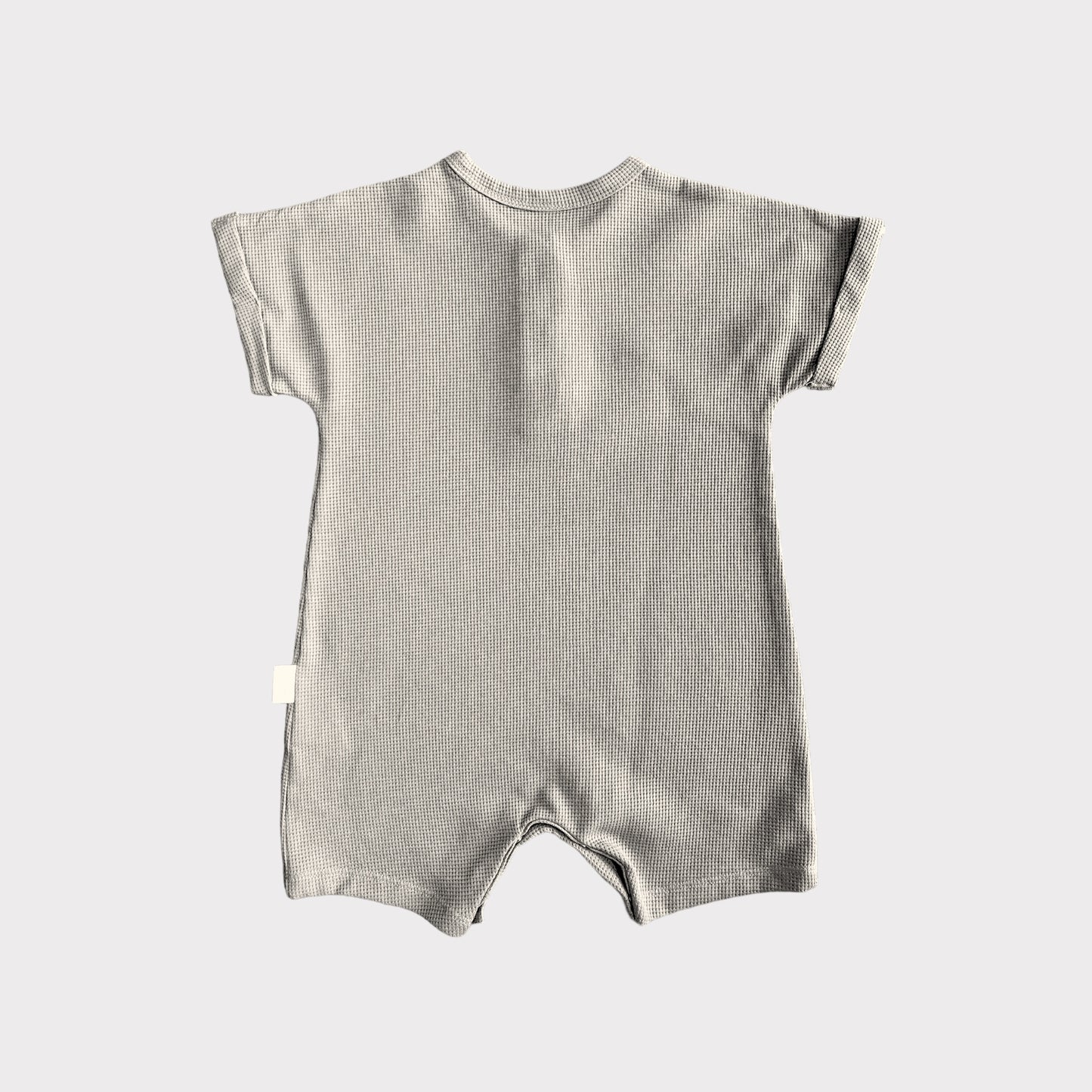 Organic Cotton Baby Romper Unisex stone