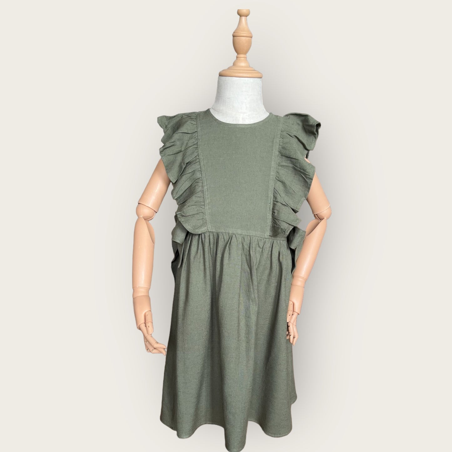 Girls Linen Dress