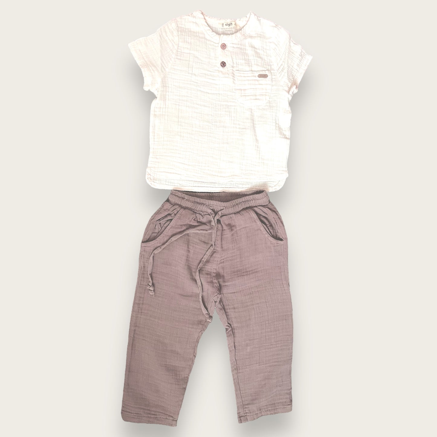 Organic Bohem Set Brown