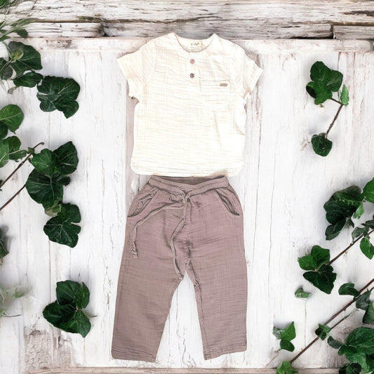 Organic Bohem Set Brown