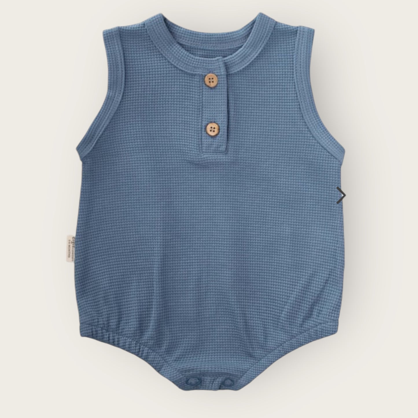 Organic Cotton Baby Romper Sleevles