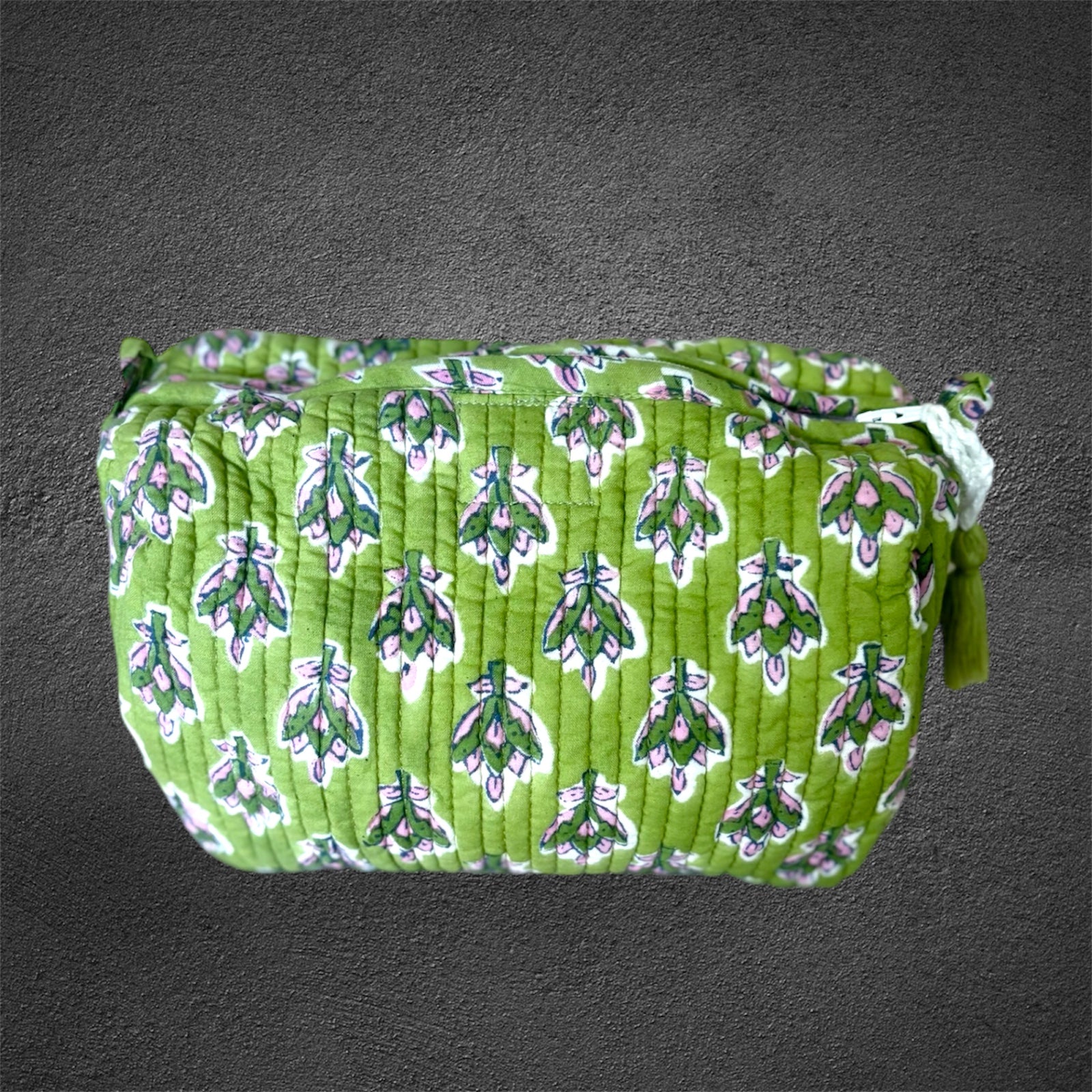 make up; block print bag; indian bag; make up pouches ; pouches ; 