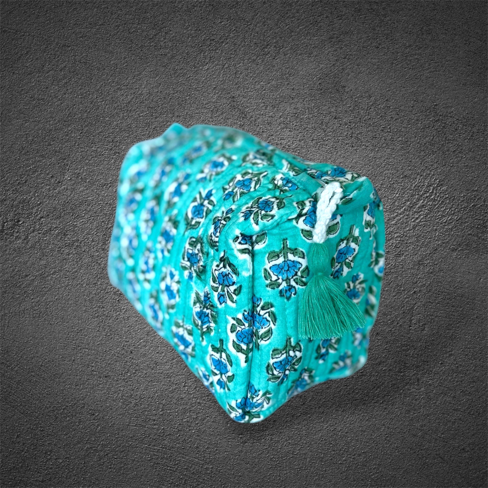 make up; block print bag; indian bag; make up pouches ; pouches ; 