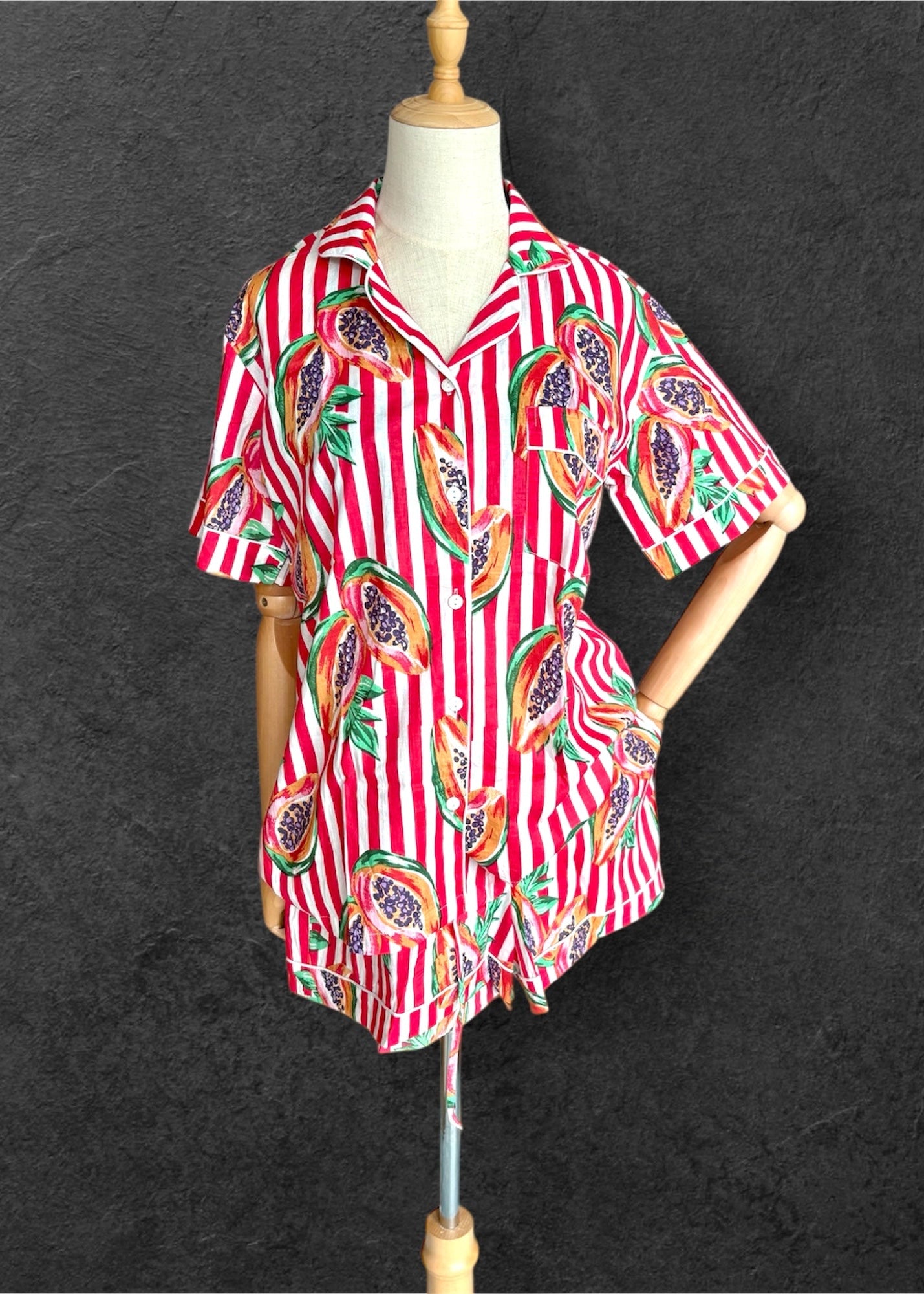 block print cotton pyjamas