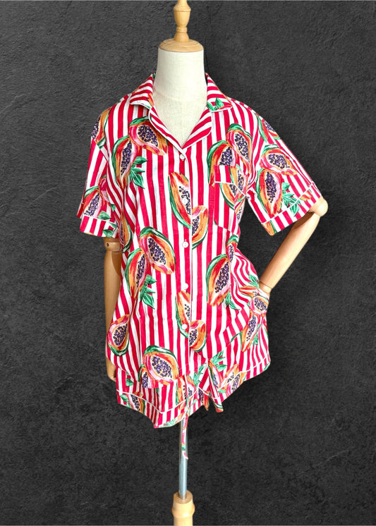 block print cotton pyjamas